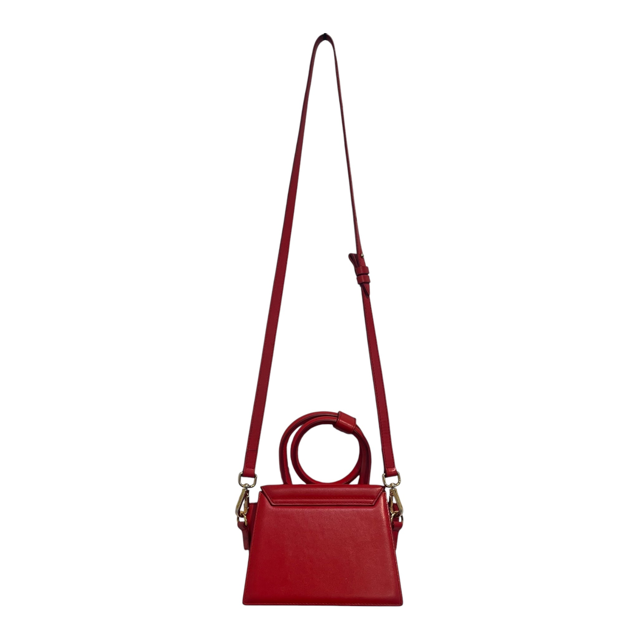 JACQUEMUS/Cross Body Bag/Leather/RED/handle bag view 2