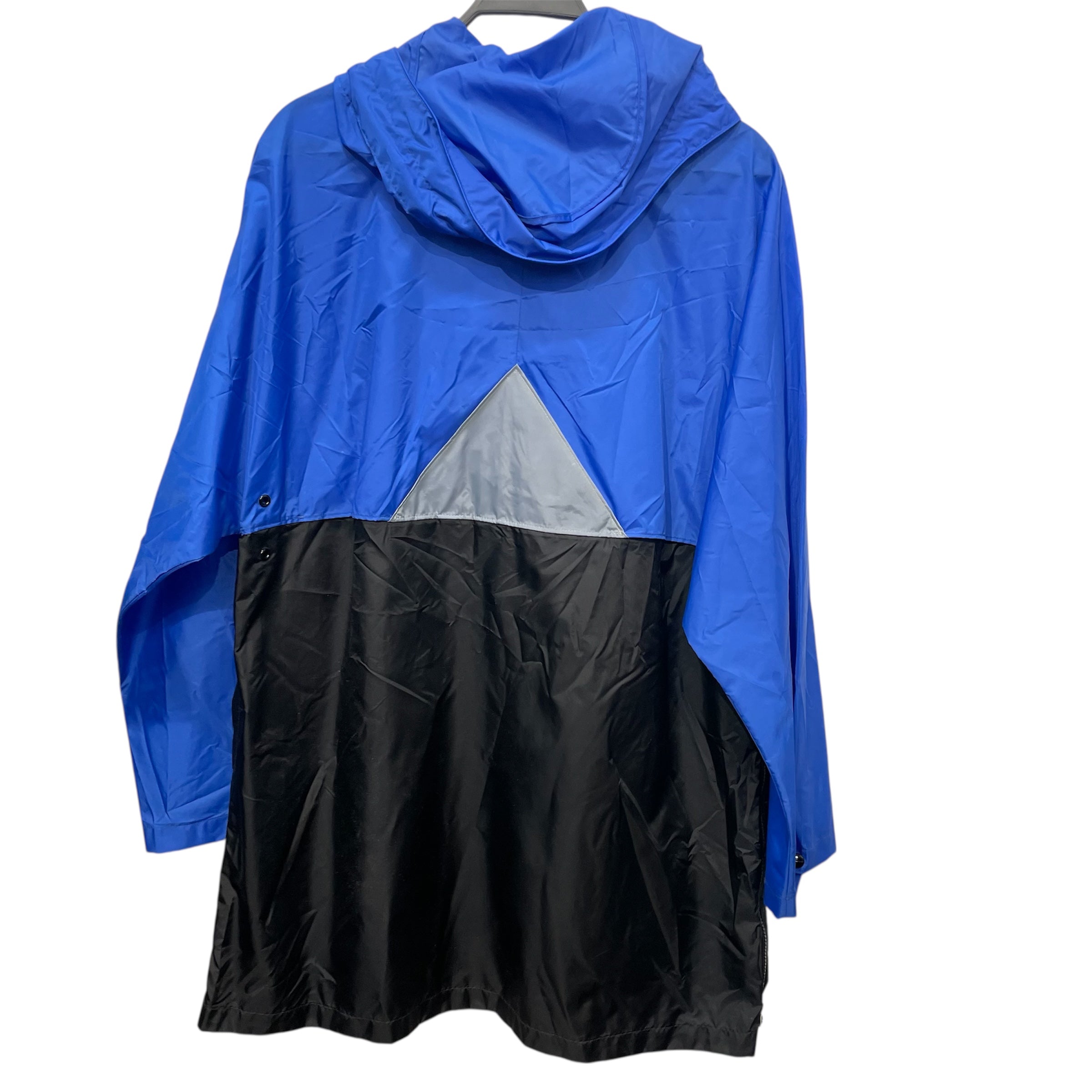 BURBERRY LONDON/Windbreaker/50/Nylon/BLU/oversized pull over rain jacke view 2