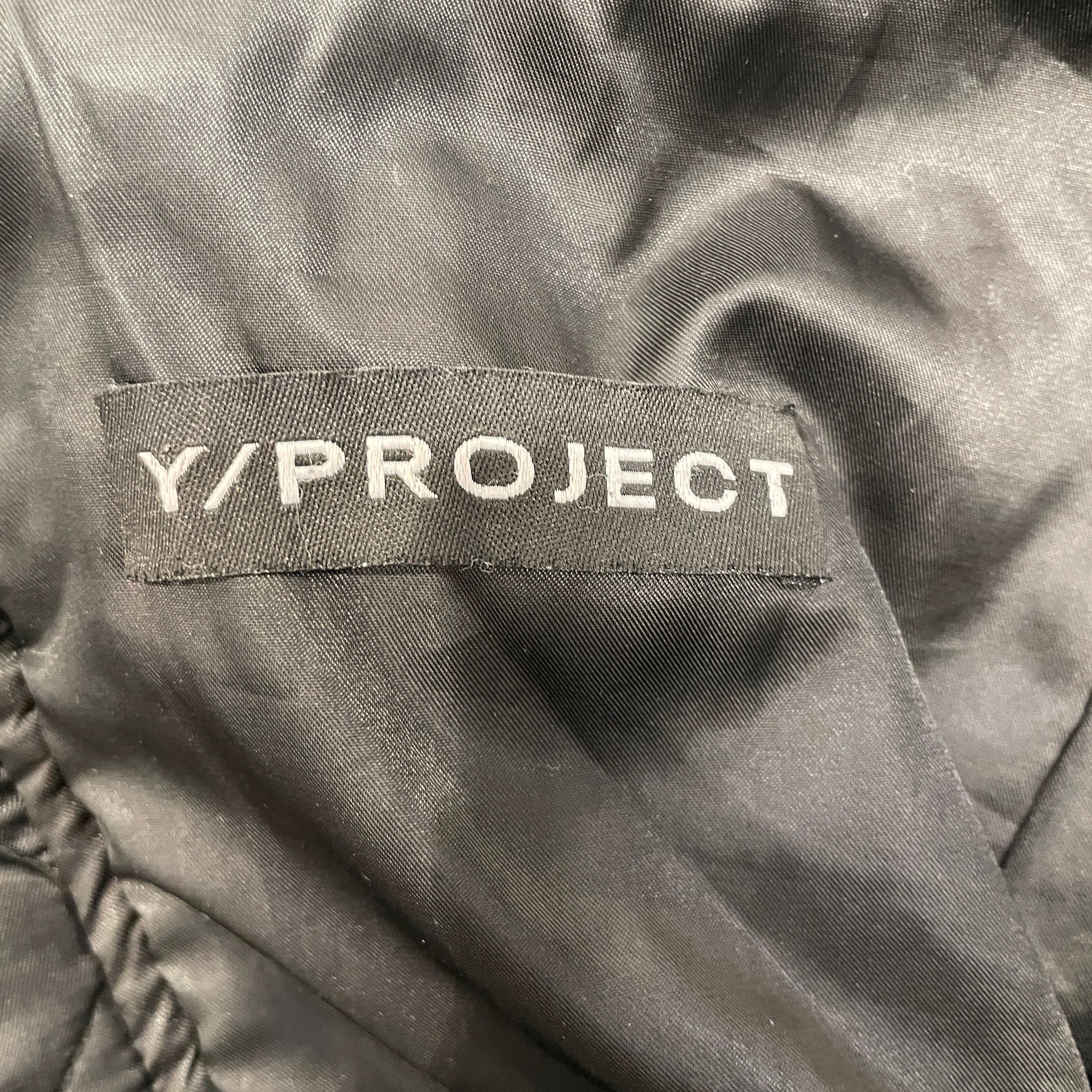 Y/PROJECT/Jacket/S/Polyester/NVY/BACKZIP HOODED BOMBER view 3