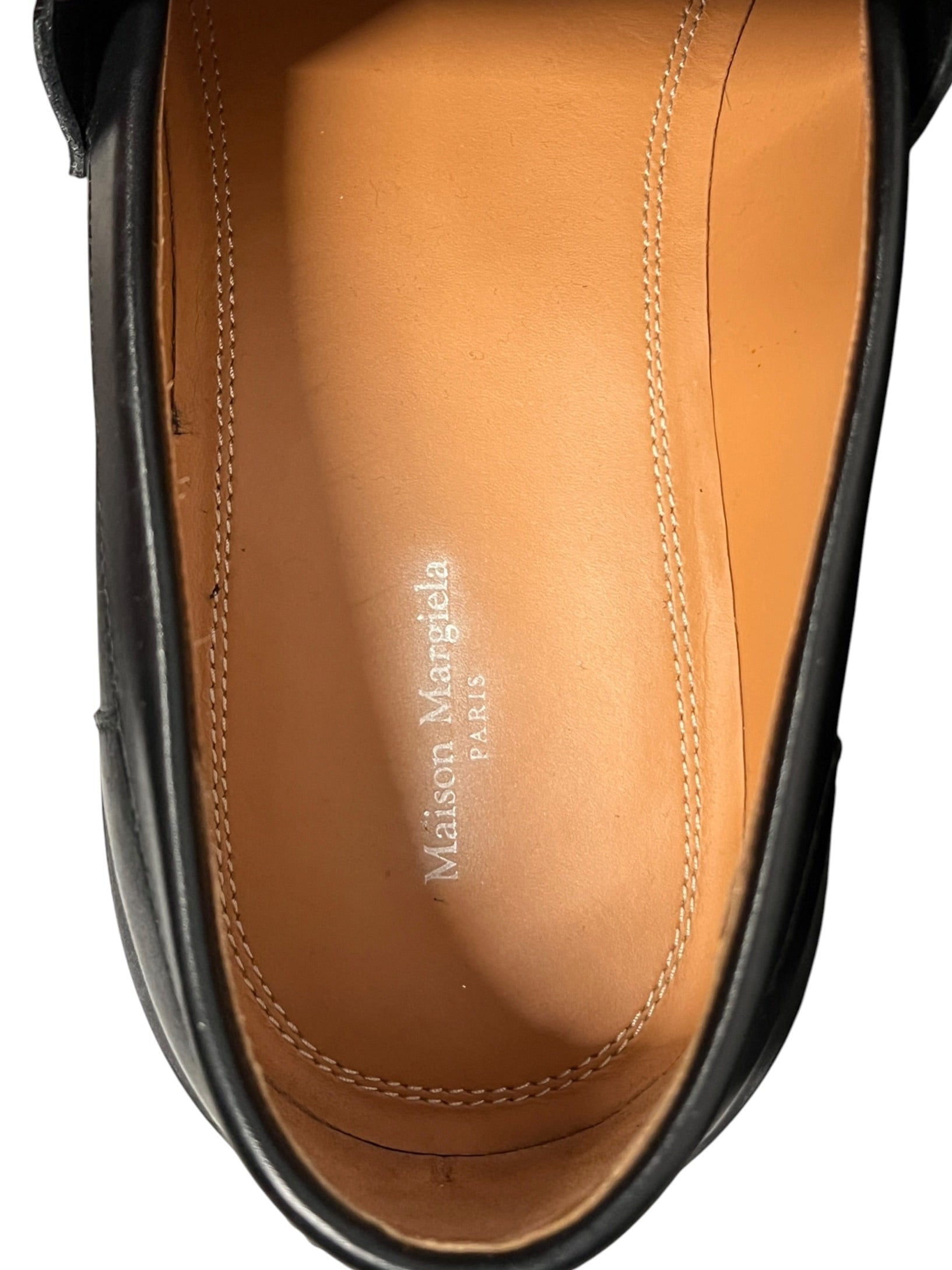 Maison Margiela/Dress Shoes/US 9/BLK/Staple Loafers view 4