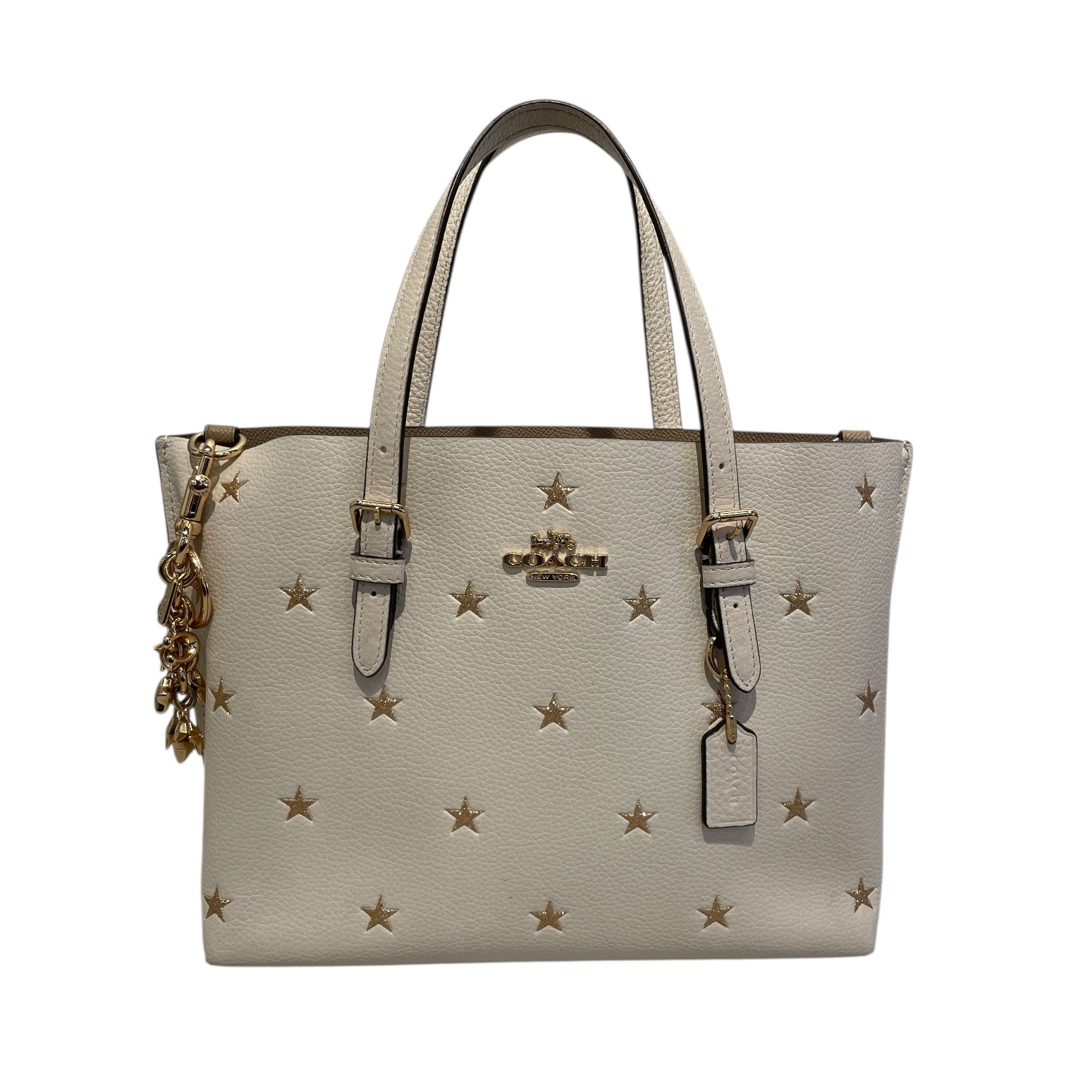 COACH/Cross Body Bag/Leather/WHT/ view 1