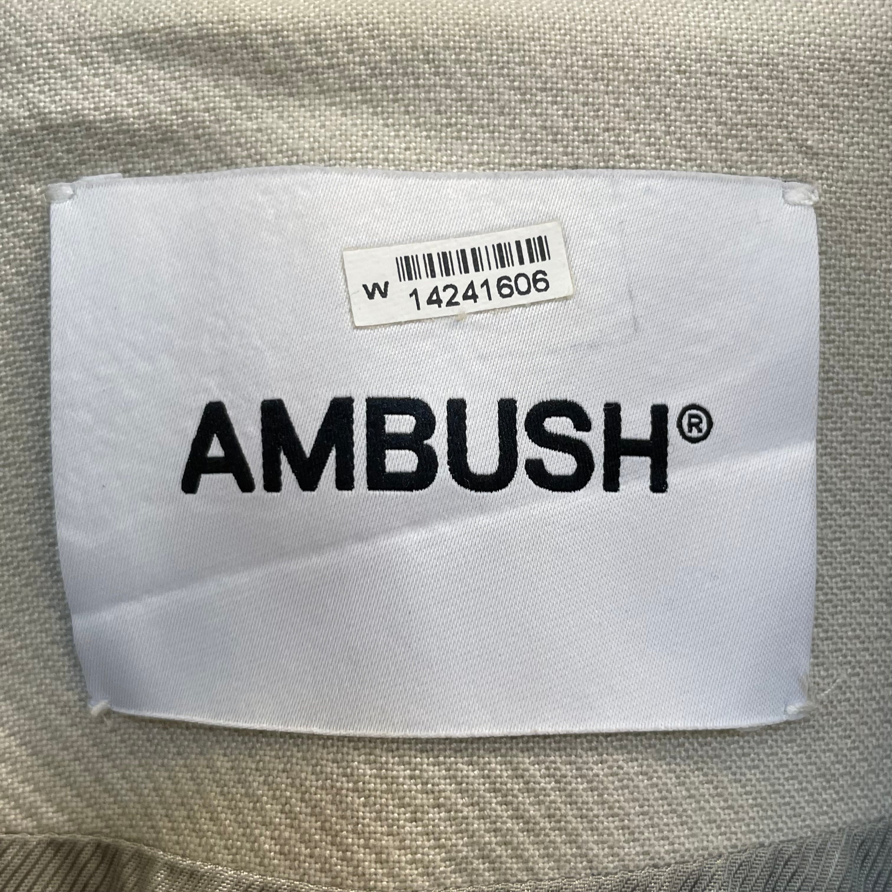 AMBUSH/Suits/38/Wool/CRM/3 button blazer view 3
