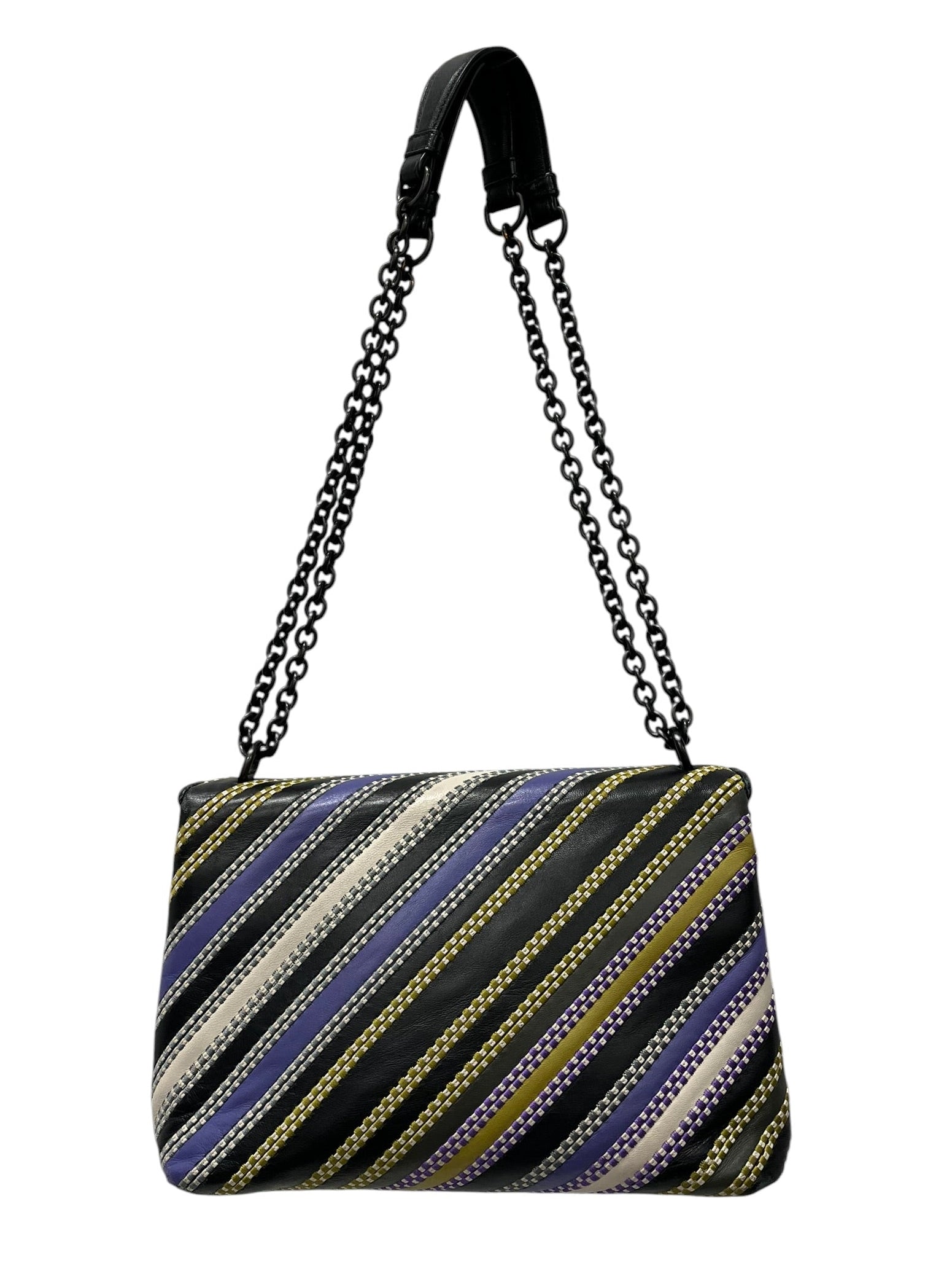 BOTTEGA VENETA/Hand Bag/Stripe/Leather/MLT/ view 2