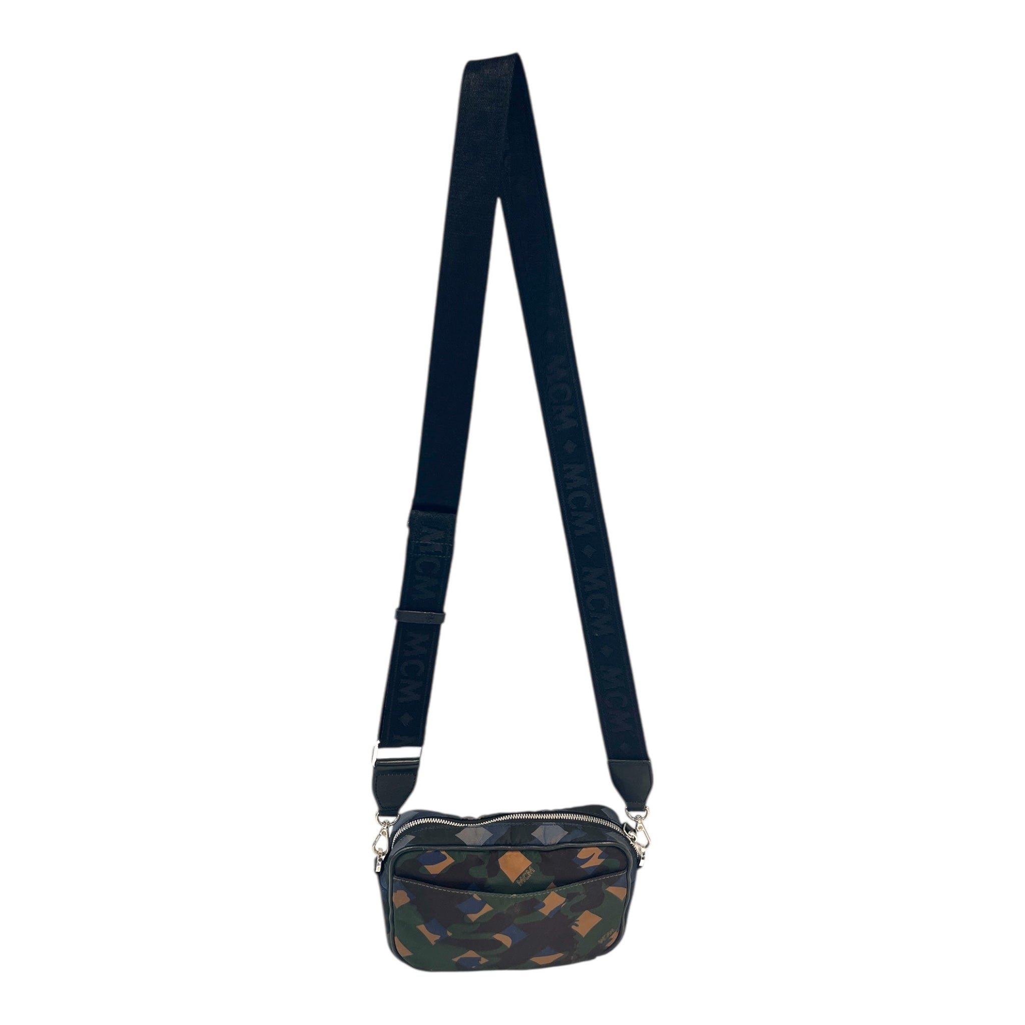 MCM/Cross Body Bag/Camouflage/Nylon/ORN/LION CAMO CROSSBODY BAG view 2