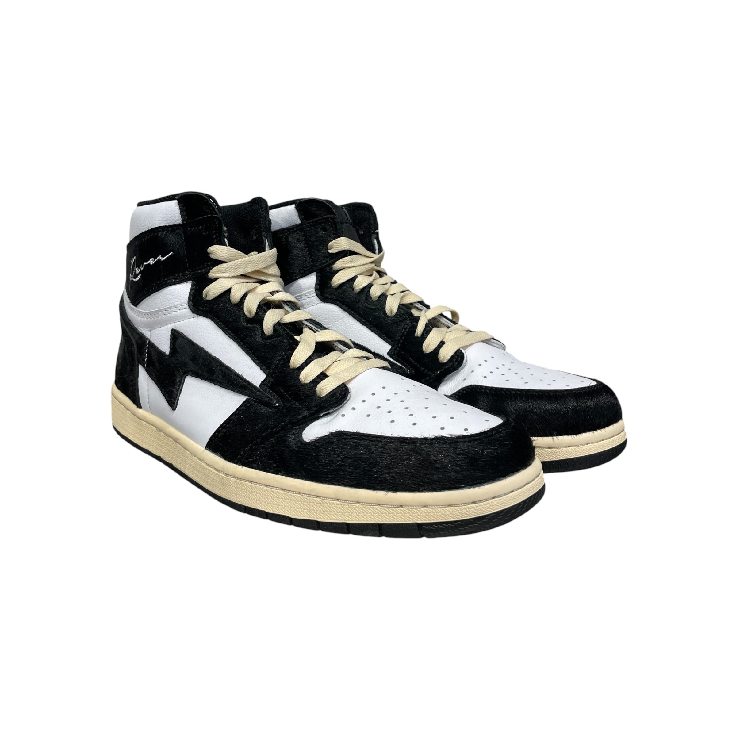 KOOL KIY/Hi-Sneakers/US 13/Leather/BLK/KOOL KIY PANDA 85' HIGH view 1