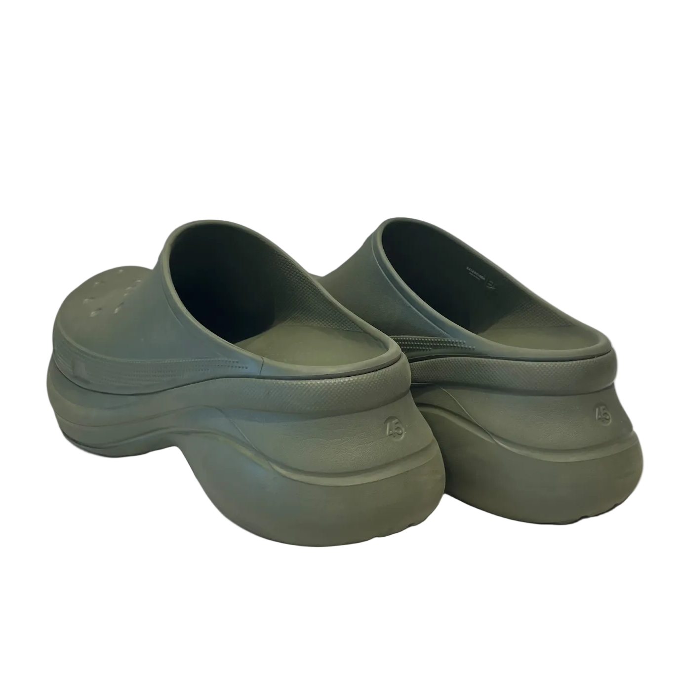BALENCIAGA/crocs/Sandals/US 12/GRN/mules view 2