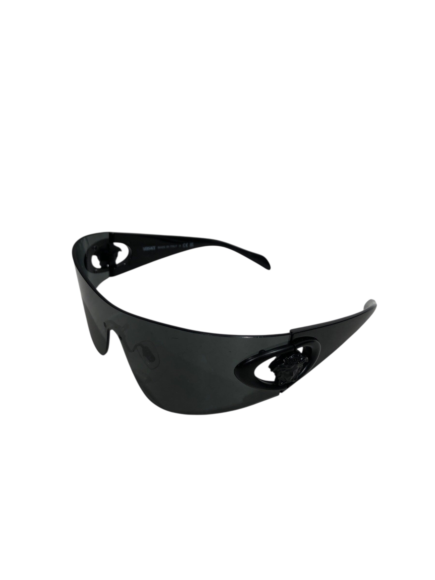 VERSACE/Sunglasses/Plastic/BLK/Rimless/M's/Versace Sheild VE2280 view 2