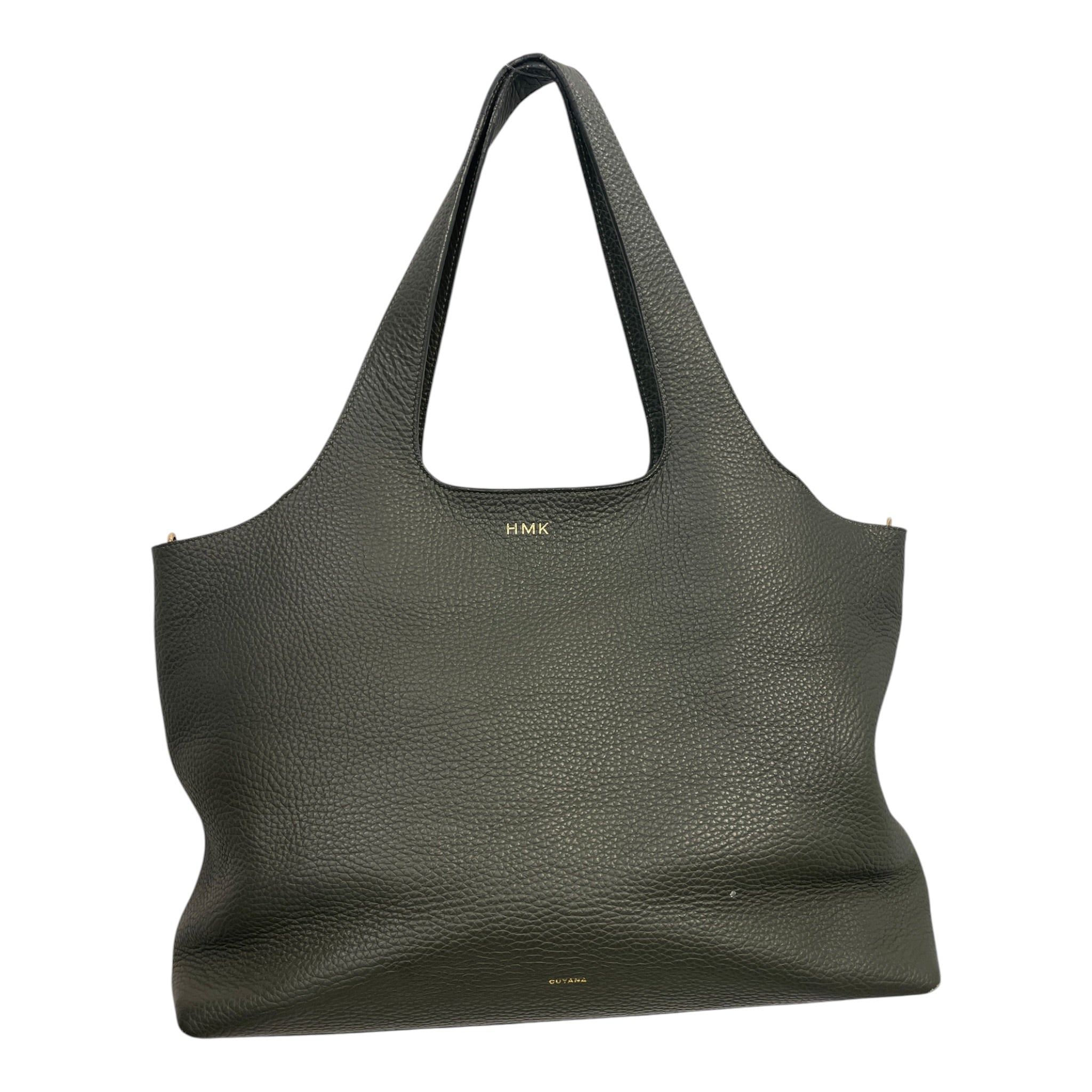 CUYANA/Hand Bag/Leather/GRN/HOBO TOTE HMK view 1