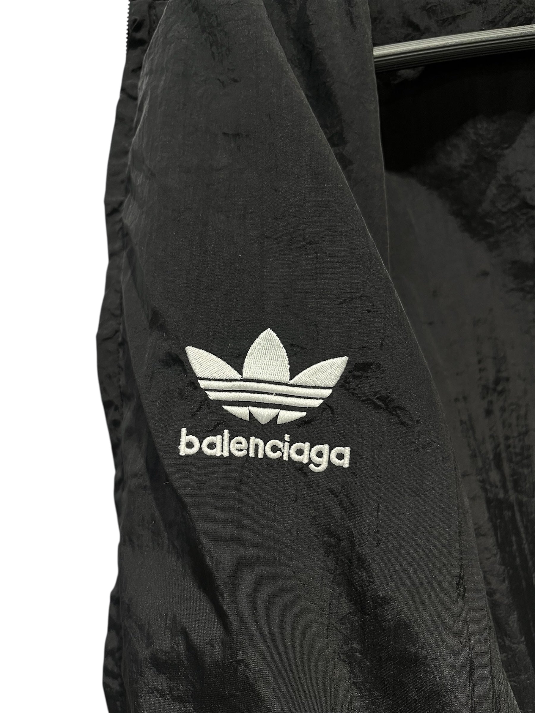 BALENCIAGA/adidas/Windbreaker/M/Nylon/GRN/Single Breasted/Stripe/Reverseible view 5