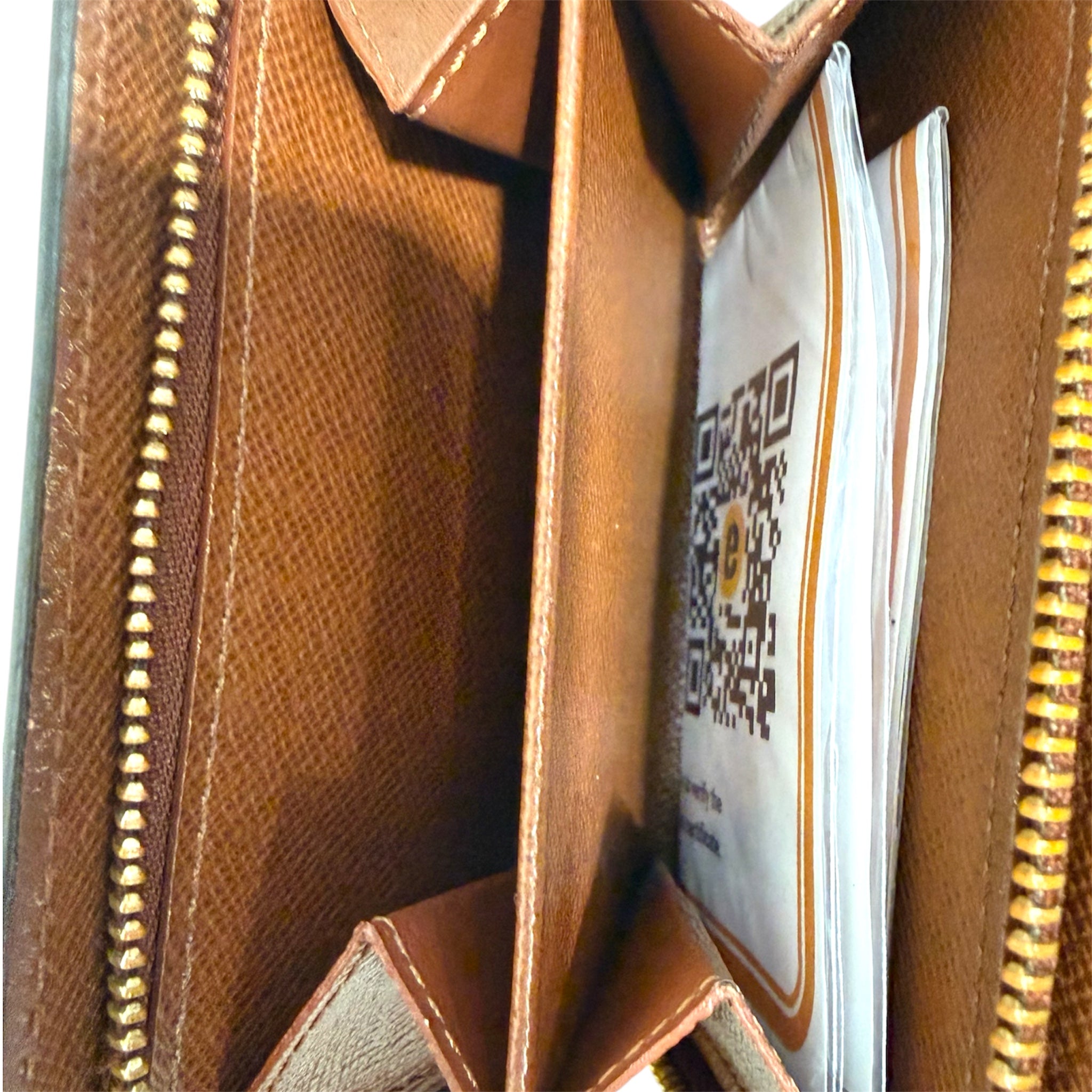LOUIS VUITTON/Wallet/Monogram/Leather/BRW/Joey Koala Push-Lock Wallet view 5