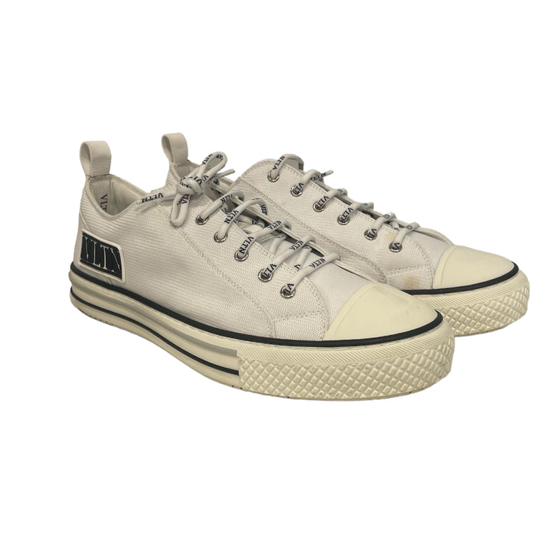 VALENTINO GARAVANI/Low-Sneakers/EU 45/Cotton/WHT/
