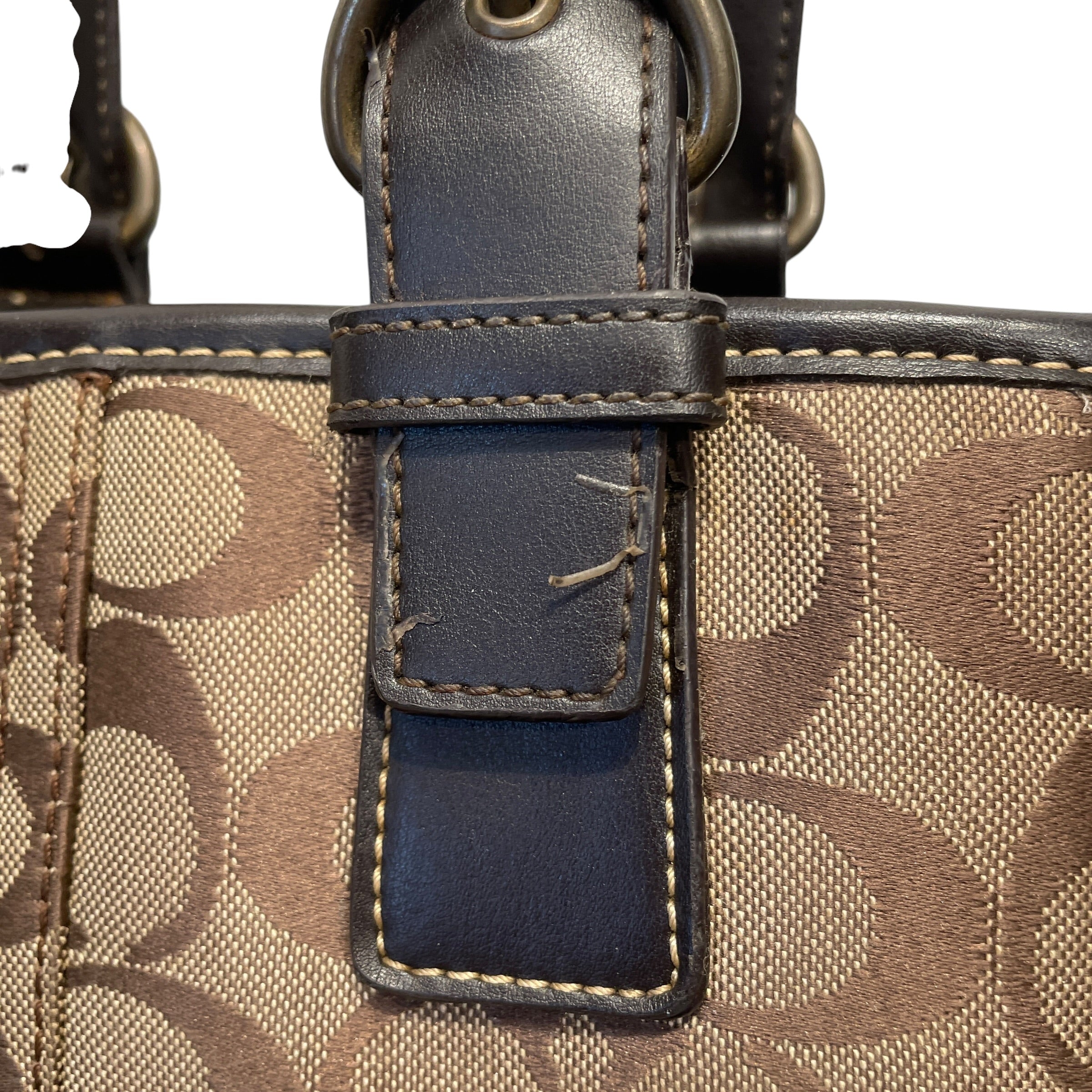 COACH/Bag/Monogram/BRW/Vintage Soho view 4