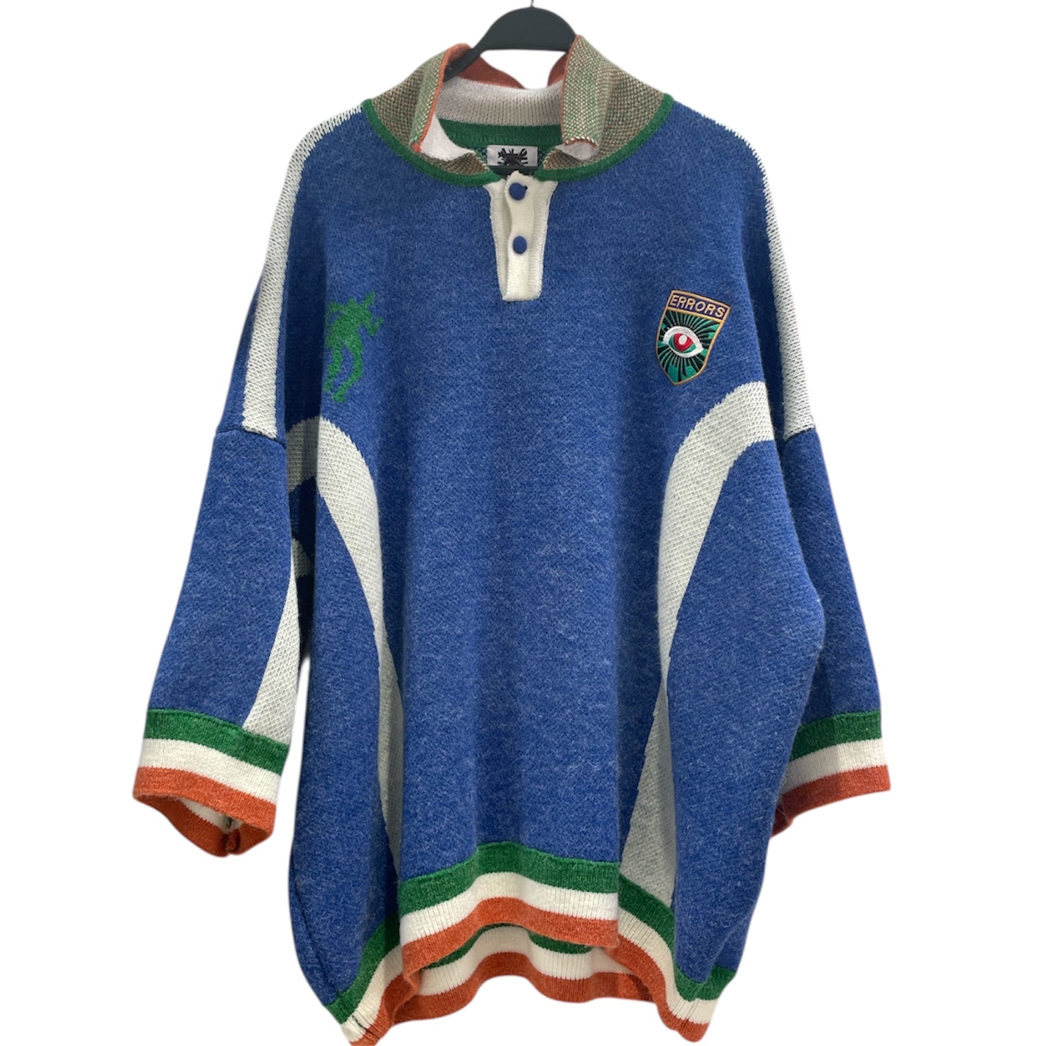 house of errors /Sweater/XXL/All Over Print/MLT/alien/eye on back view 1