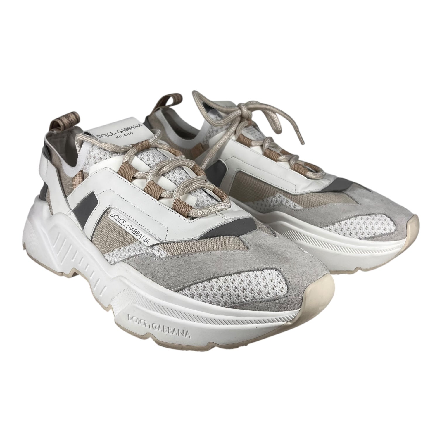 DOLCE&GABBANA/Low-Sneakers/EU 46/WHT/DAYMASTER LOW view 1