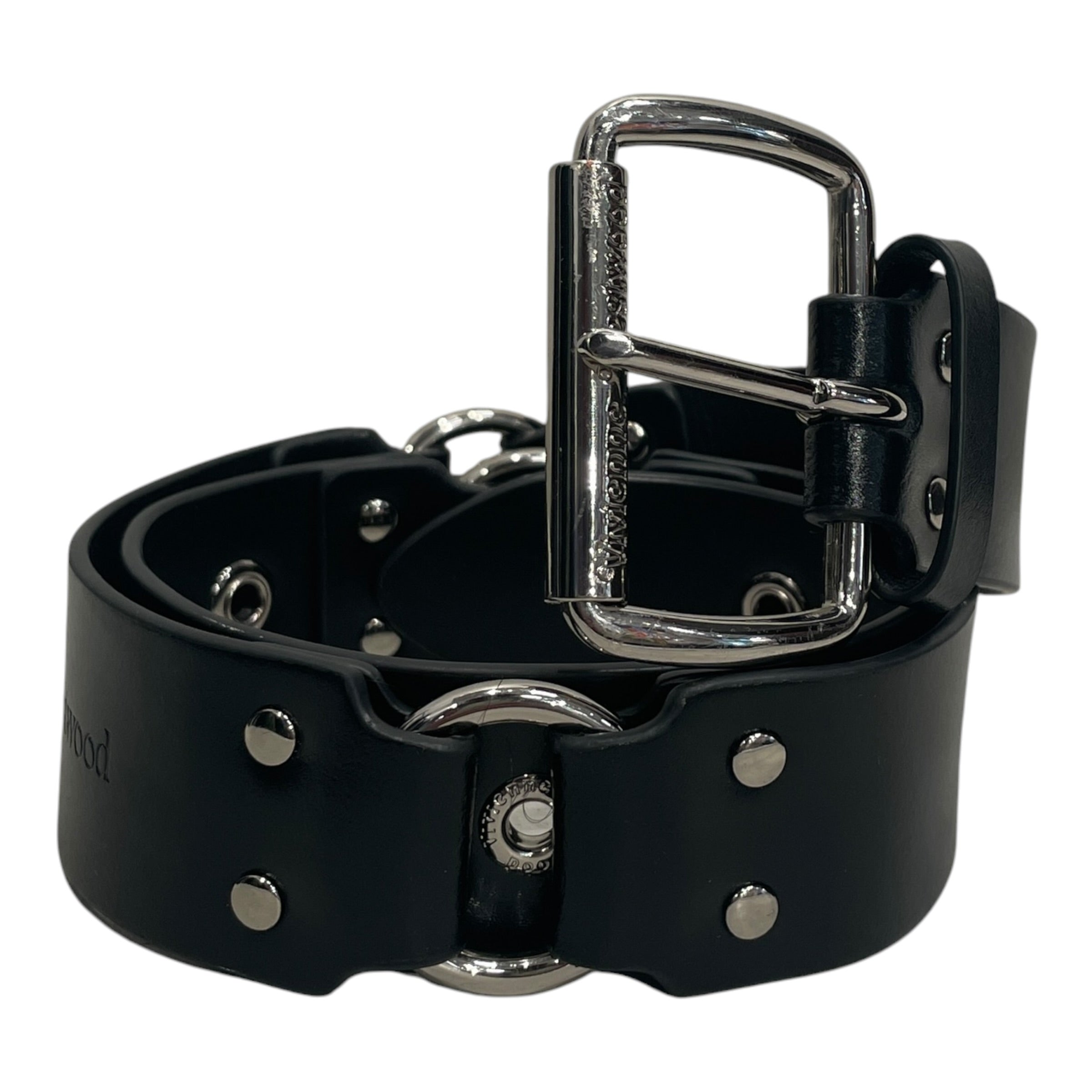 Vivienne Westwood/Belt/Leather/BLK/L's/BONDAGE BELT view 1