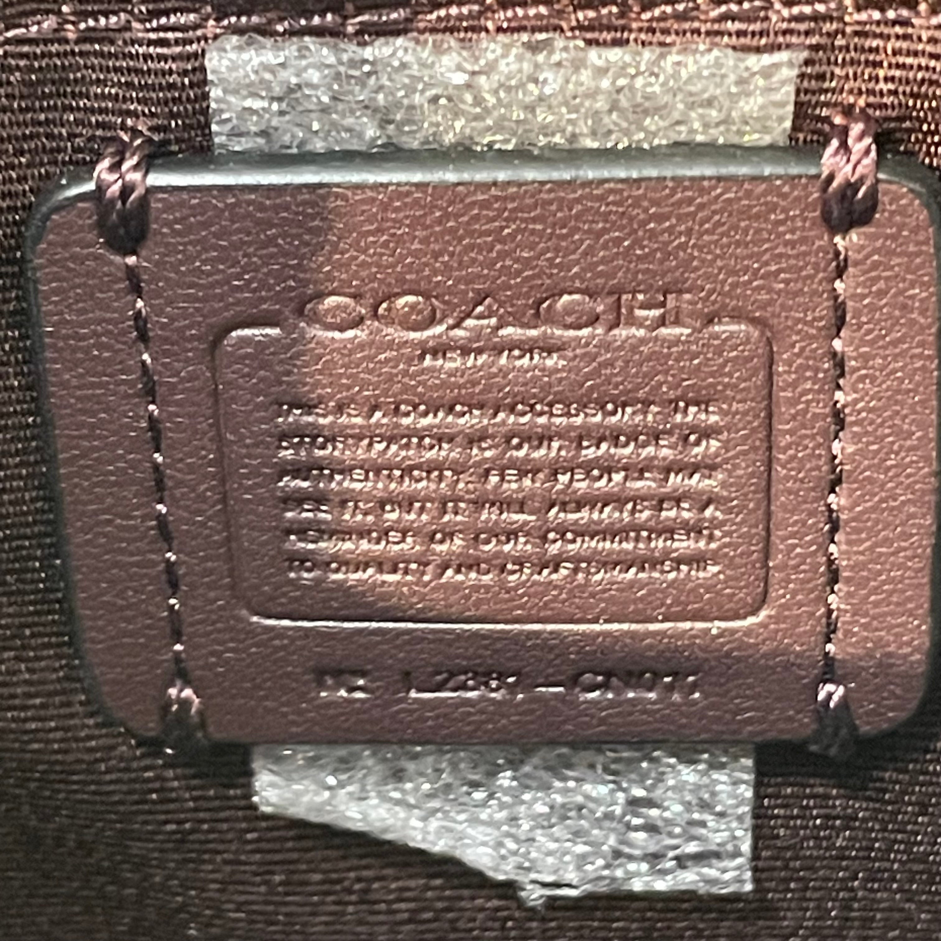 COACH/Hand Bag/Leather/BLK/Mini Payton view 5