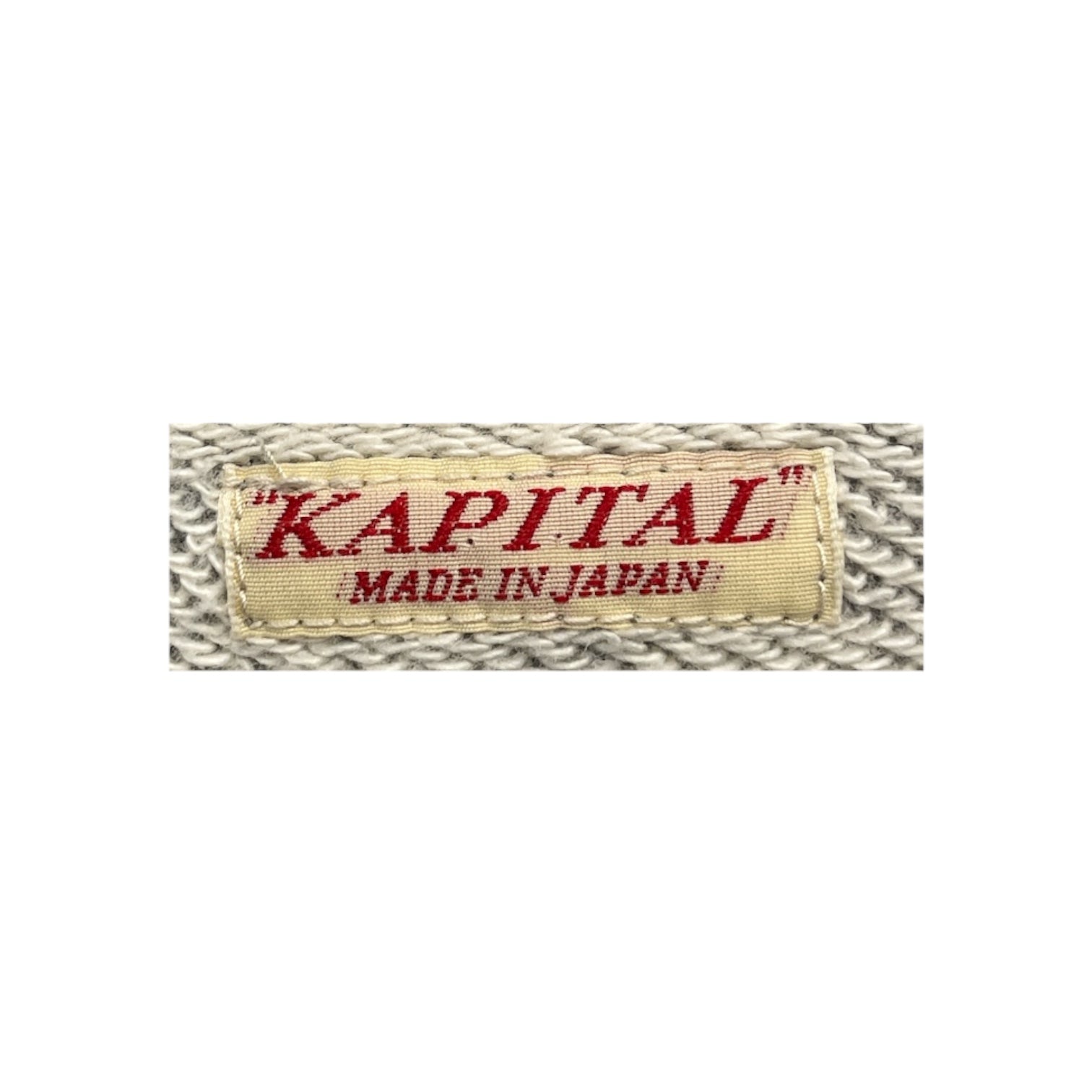 KAPITAL/Sweater/2/Cotton/GRY/SMILEY FACE view 3