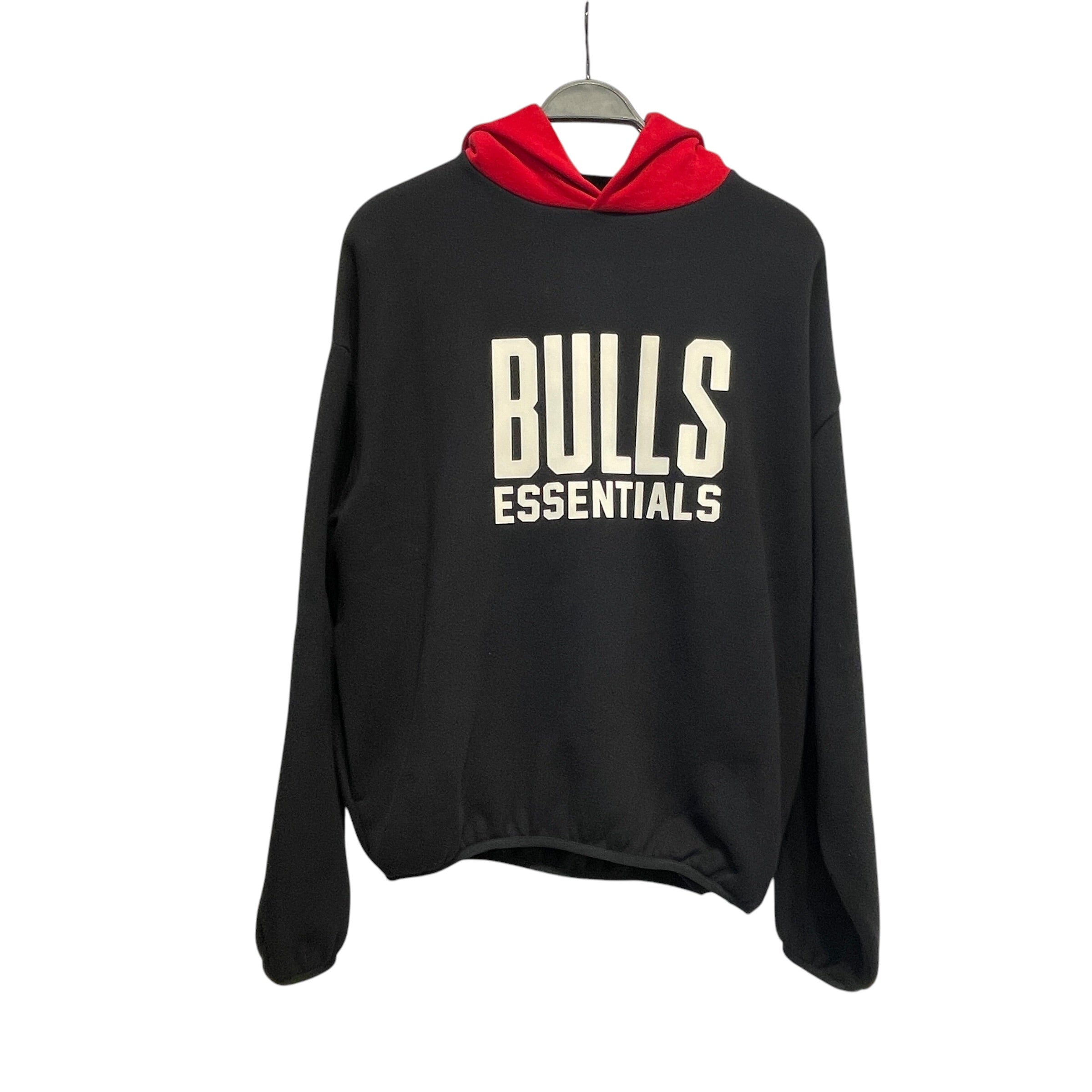 FEAR OF GOD/Hoodie/XS/Cotton/BLK/Oversize/BULLS ESSENTIAL view 1