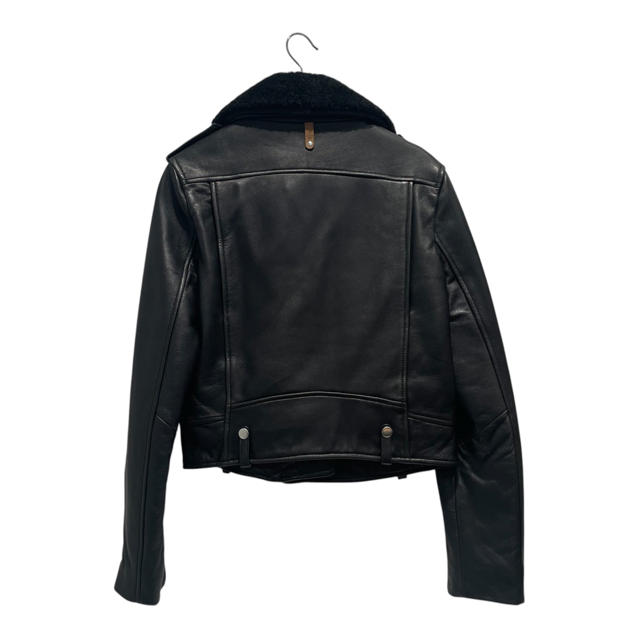 MACKAGE/Leather Jkt/S/Leather/BLK/BLACK SHERPA LINED view 2