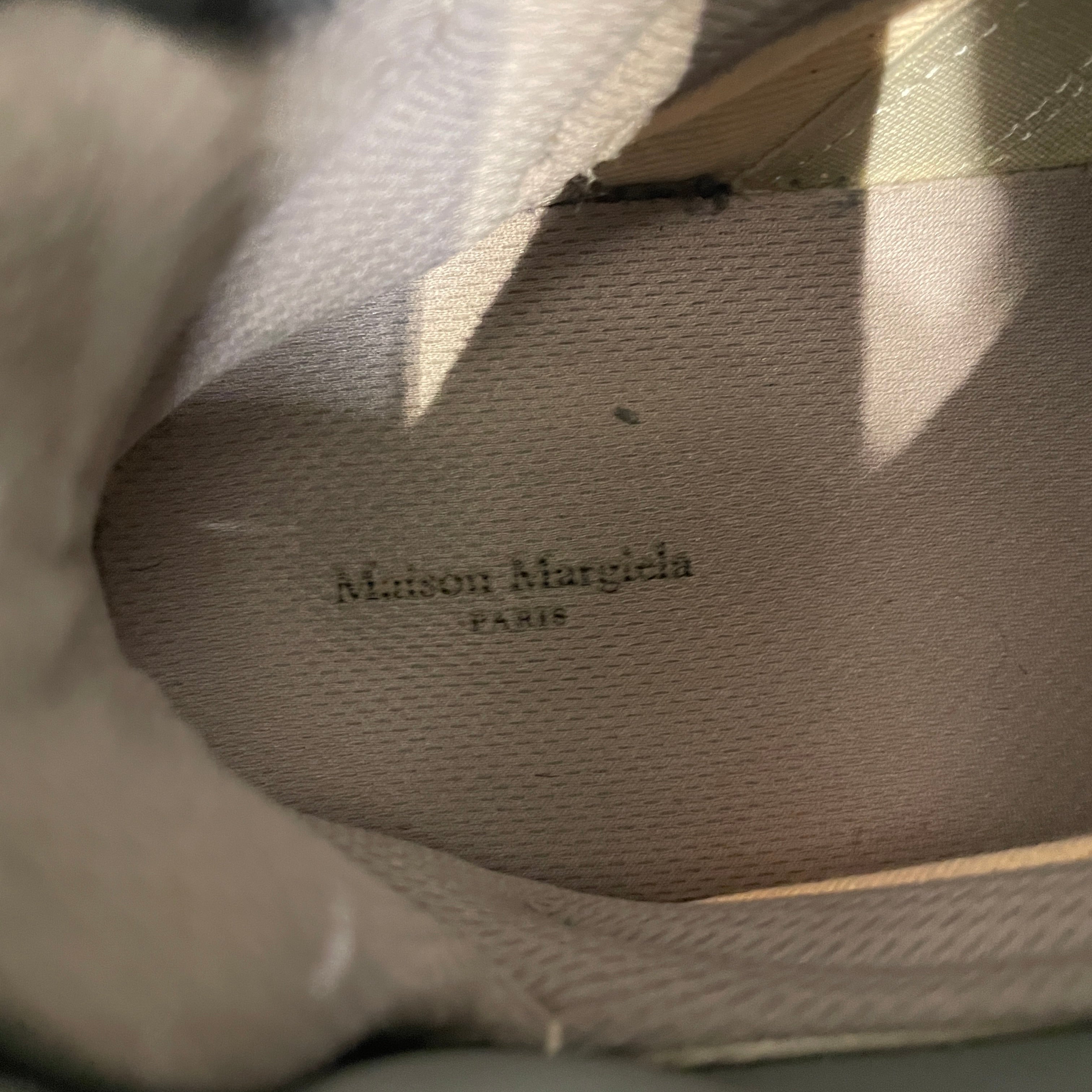 Maison Margiela/Hi-Sneakers/EU 44/Leather/CML/GREY LEATHER view 7