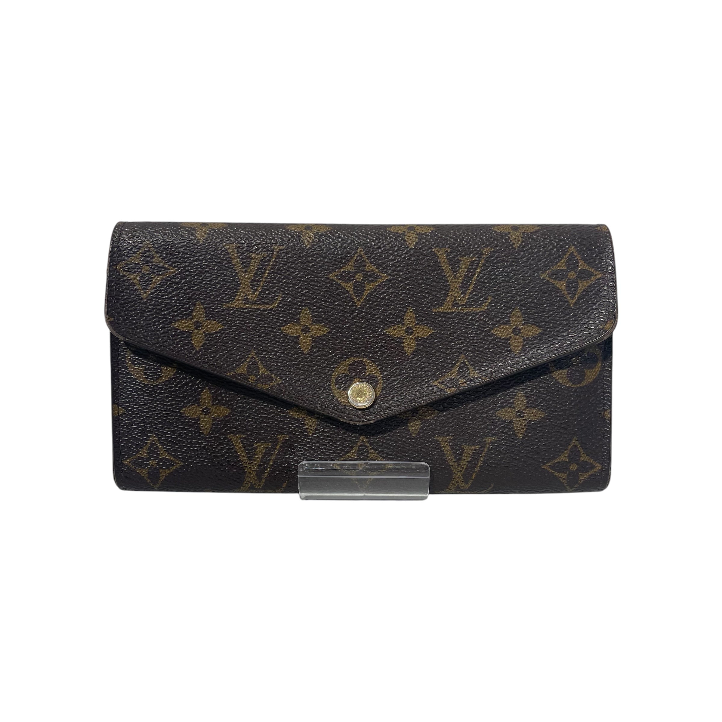 LOUIS VUITTON/Wallet/Monogram/Leather/BRW/L's/2013 Sarah wallet view 2