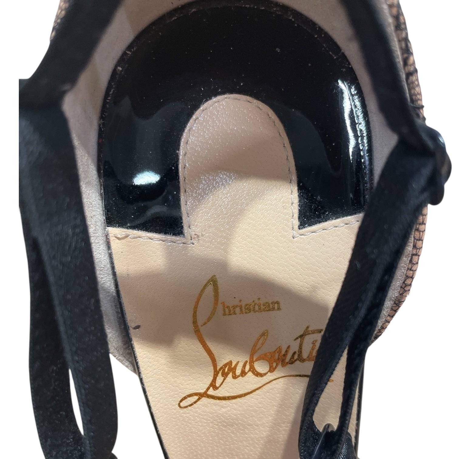 Christian Louboutin/Heels/US 8/MLT/Hot Jeanbi 100 Lace Pumps view 3