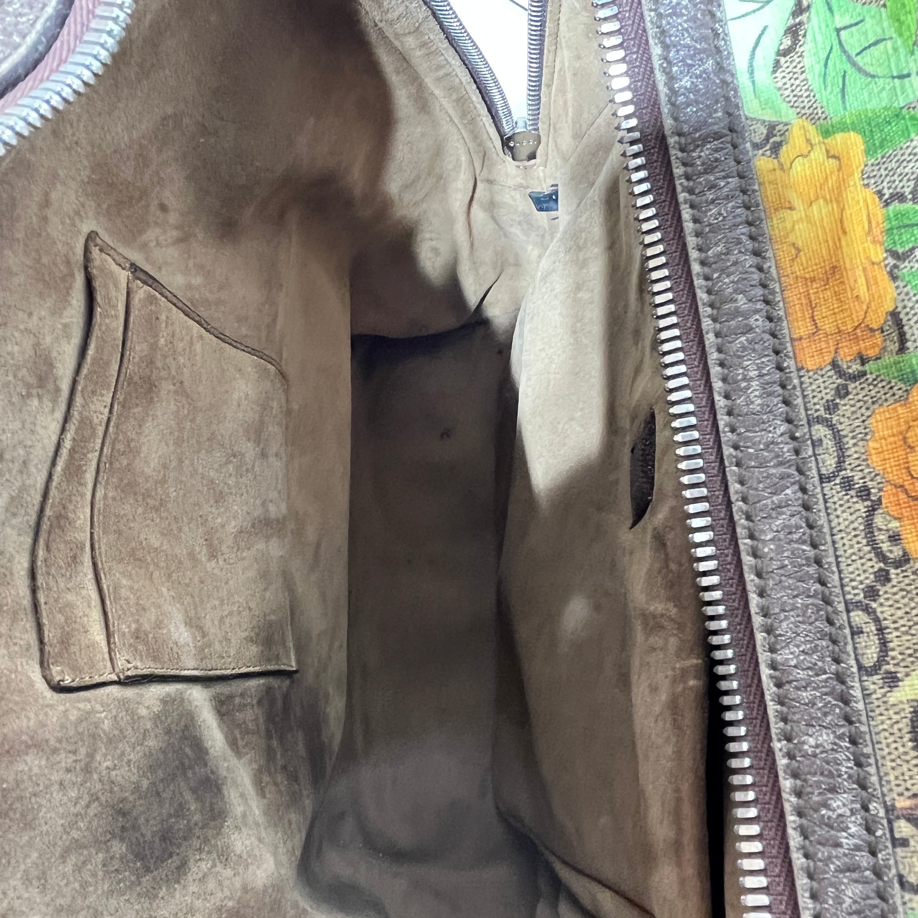 GUCCI/Backpack/Monogram/Leather/BRW/GG Supreme Tian Print Backpack view 15