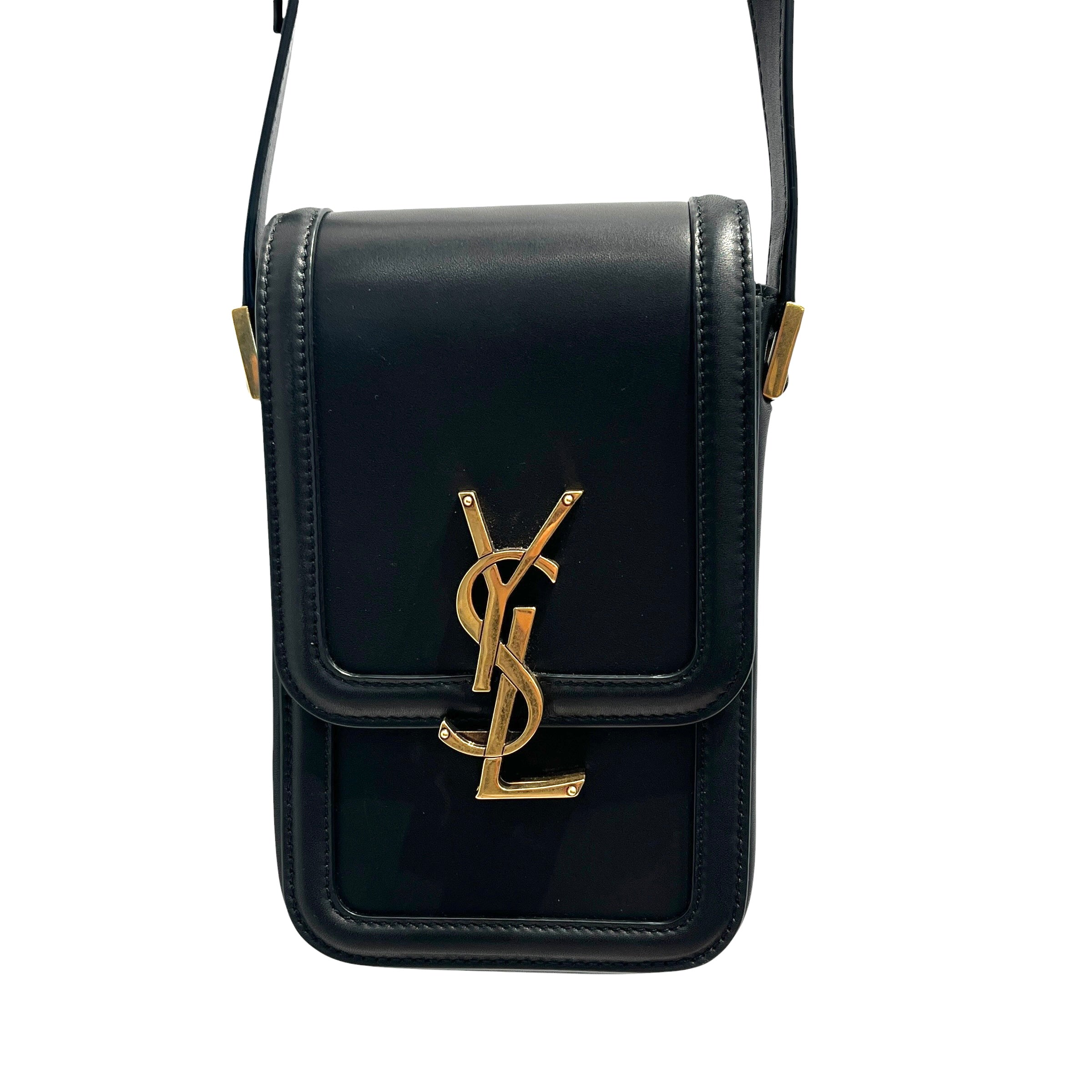 YVES SAINT LAURENT/Hand Bag/Leather/BLK/SOLFERINO view 15