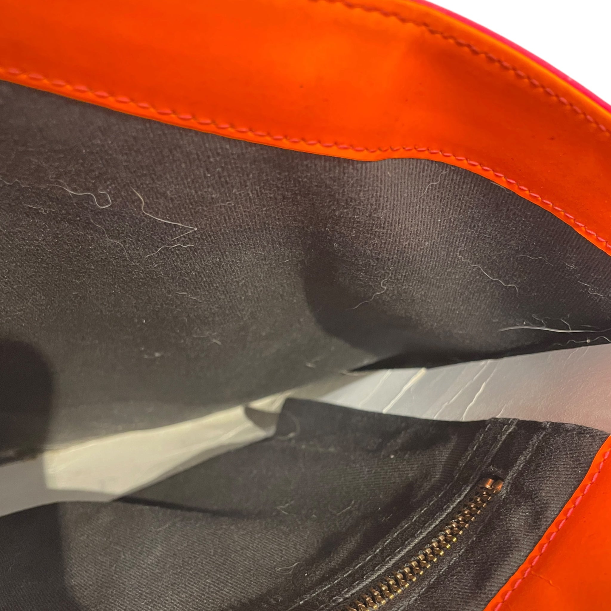 COMME des GARCONS/Clutch Bag/Cotton/PNK/COLOR-BLOCK (PNK, ORG, YLW) view 4