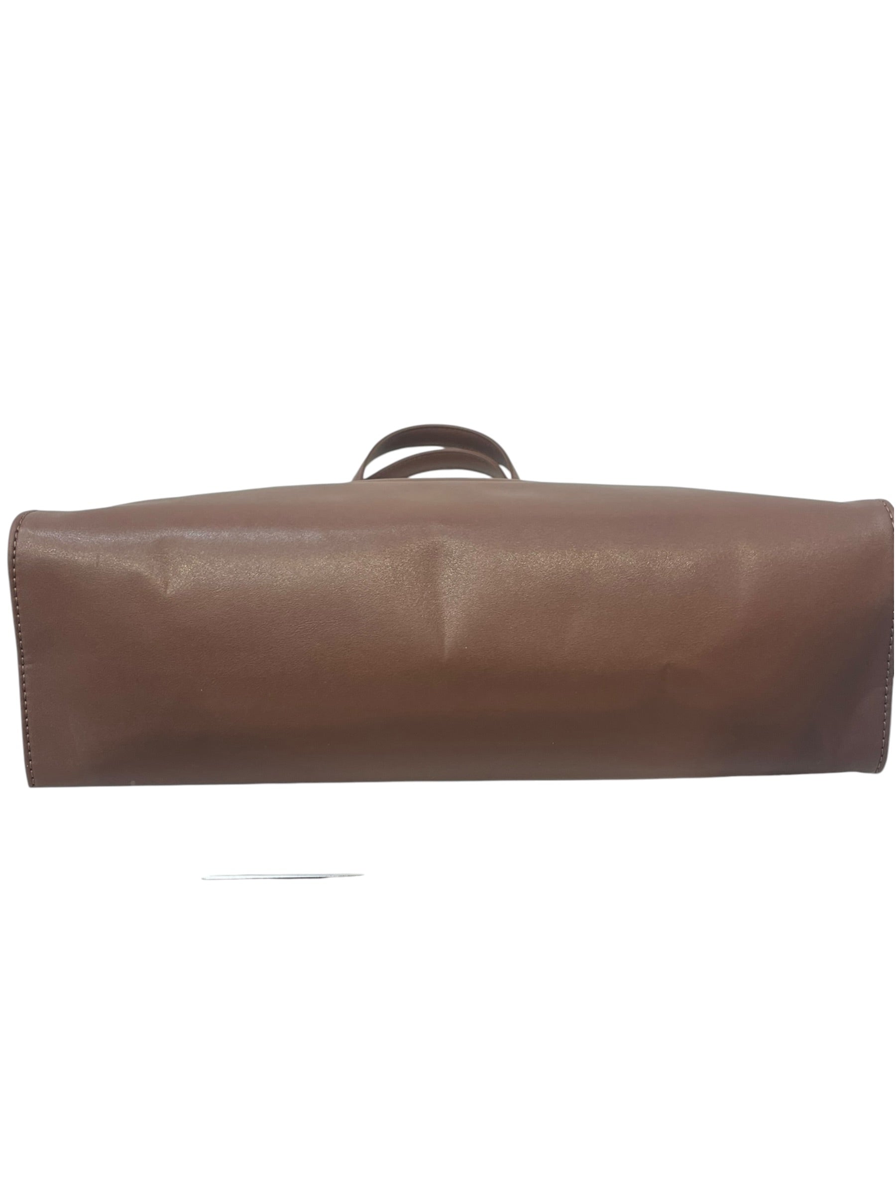 Telfar/Tote Bag/Leather/BRW/MEDIUM SHOPPING BAG view 3