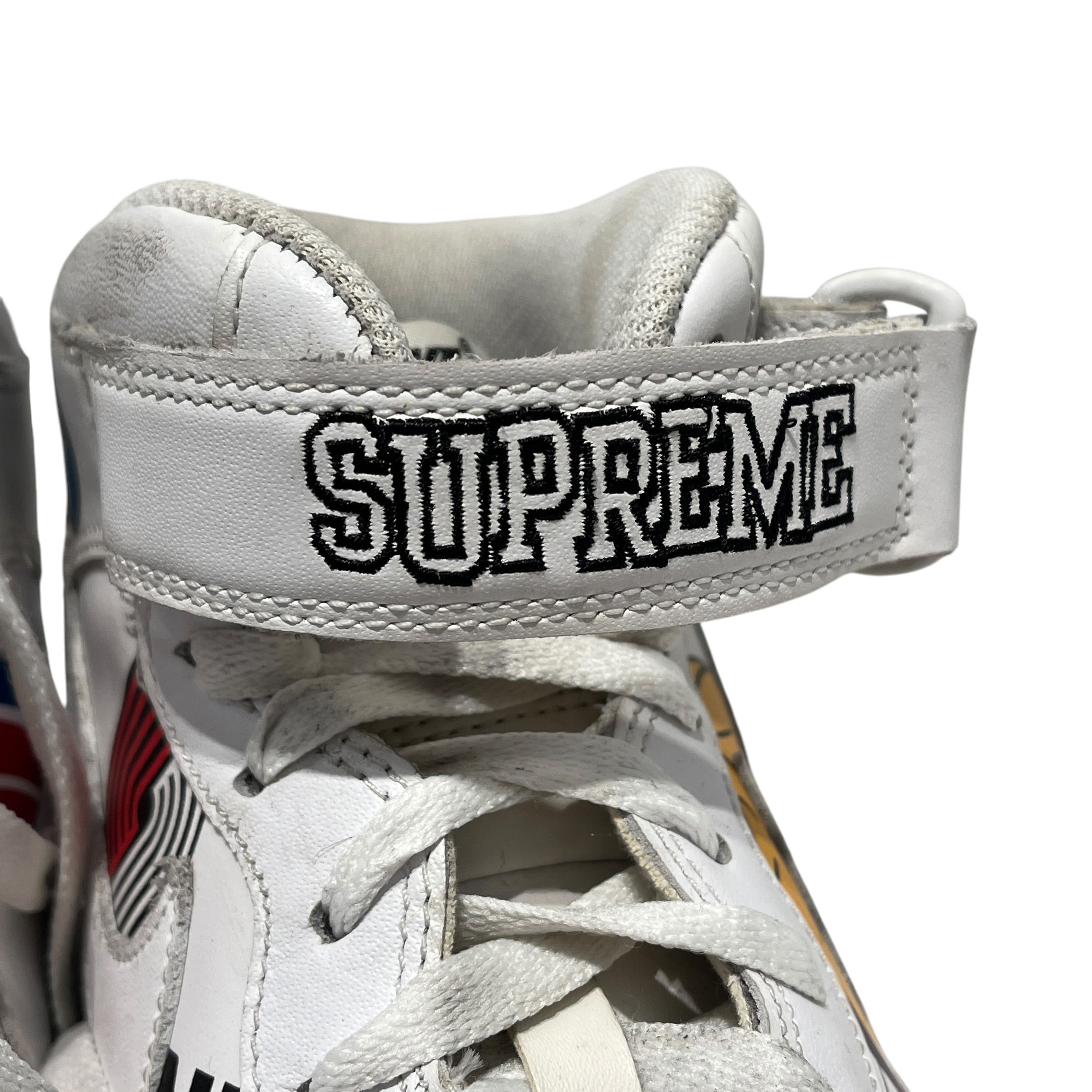NIKE/Supreme/NBA/Hi-Sneakers/US 11.5/Leather/WHT/air force 1 nba teams view 14