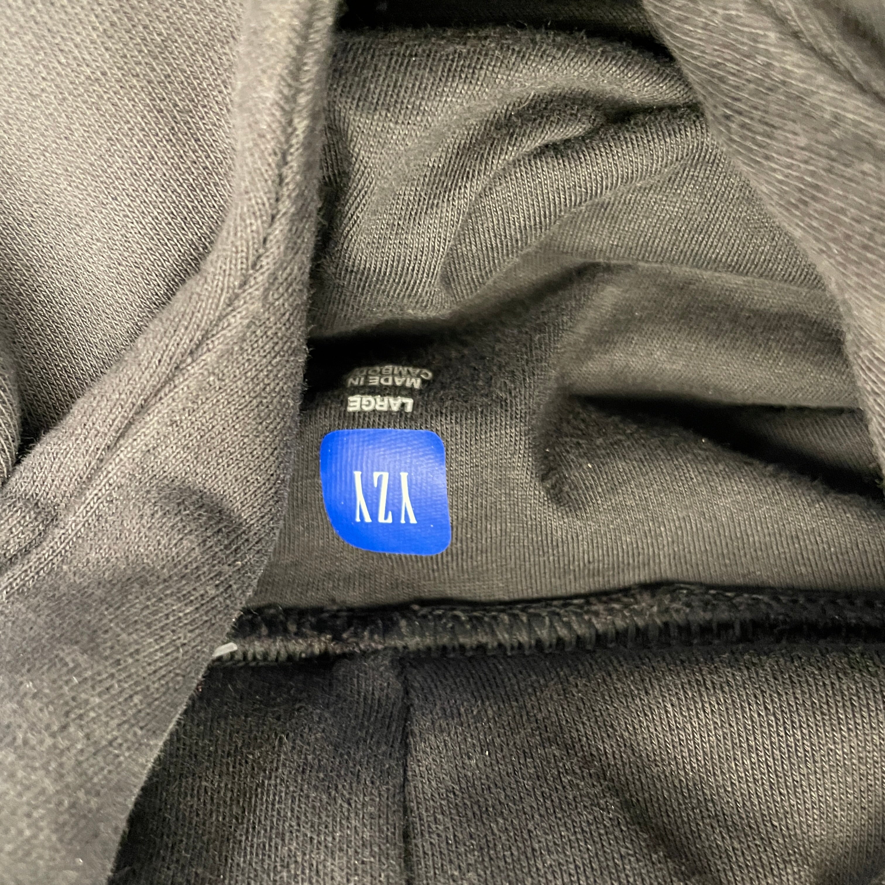 YEEZY GAP ENGINEERED BY BALENCIAGA/Hoodie/L/Cotton/GRY/Oversize/Double Lined view 3
