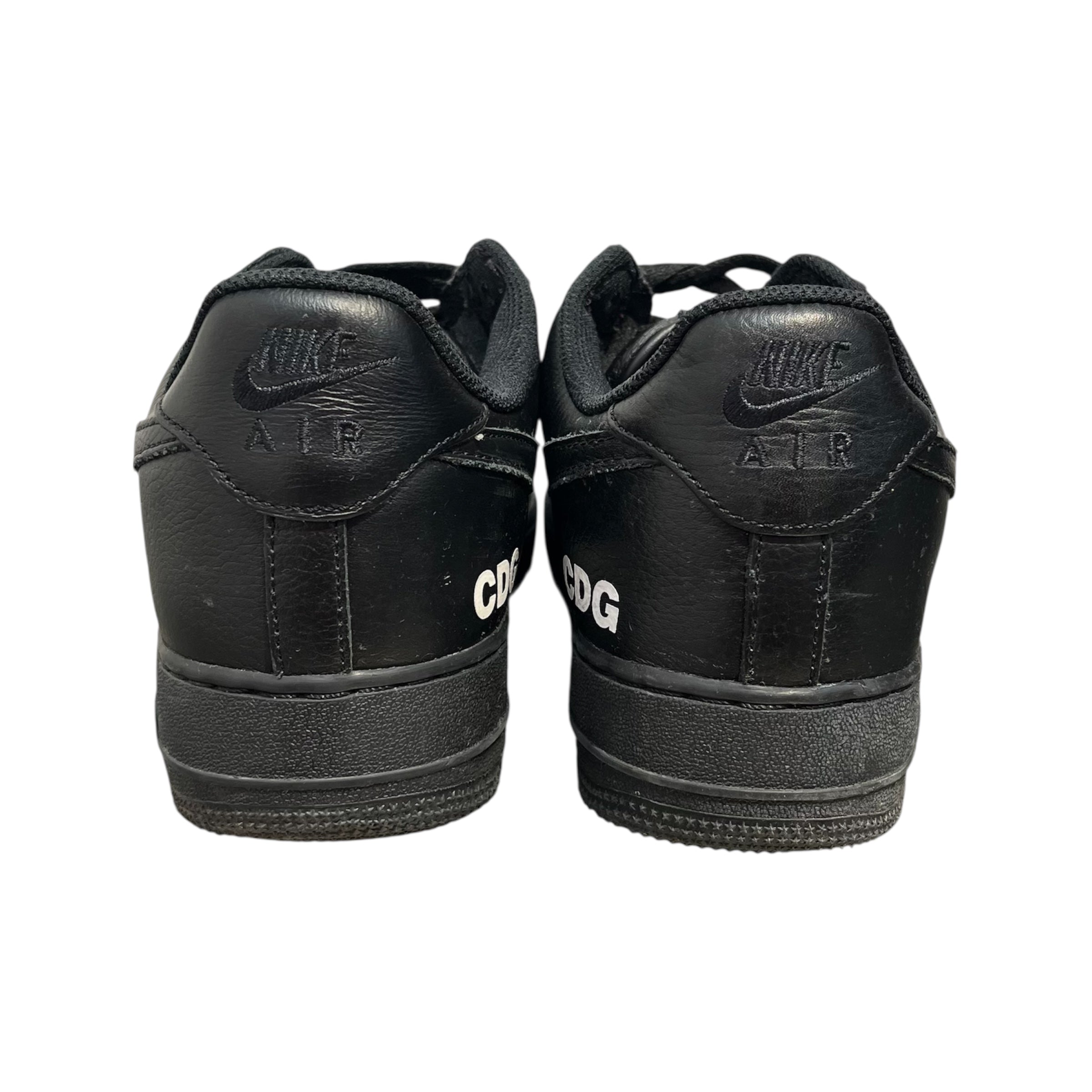 BLACK COMME des GARCONS/NIKE/Low-Sneakers/US 10/Leather/BLK/COLLAB AIR FORCE view 3