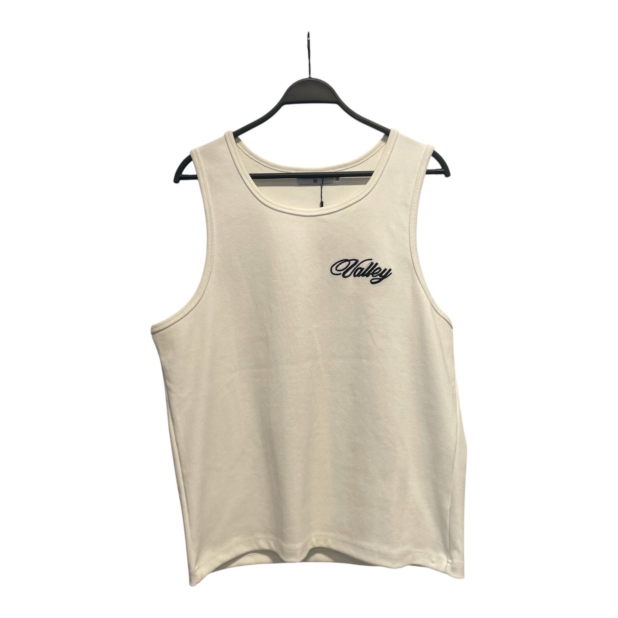Vale/Tank Top/XXL/Cotton/WHT/High Neck/ view 1