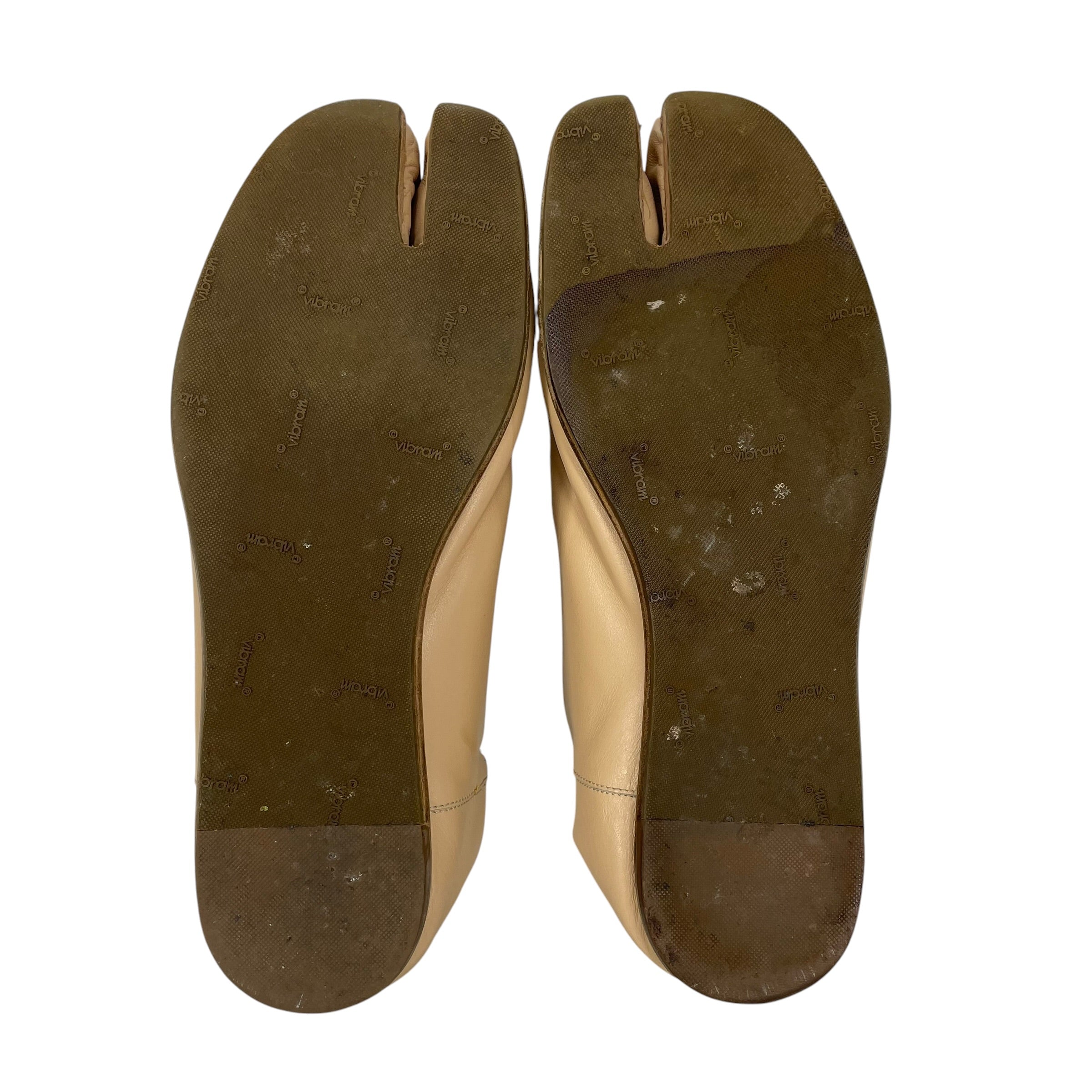 Maison Margiela/Dress Shoes/EU 43/Cotton/BEG/ANKLE CUT TABI view 4