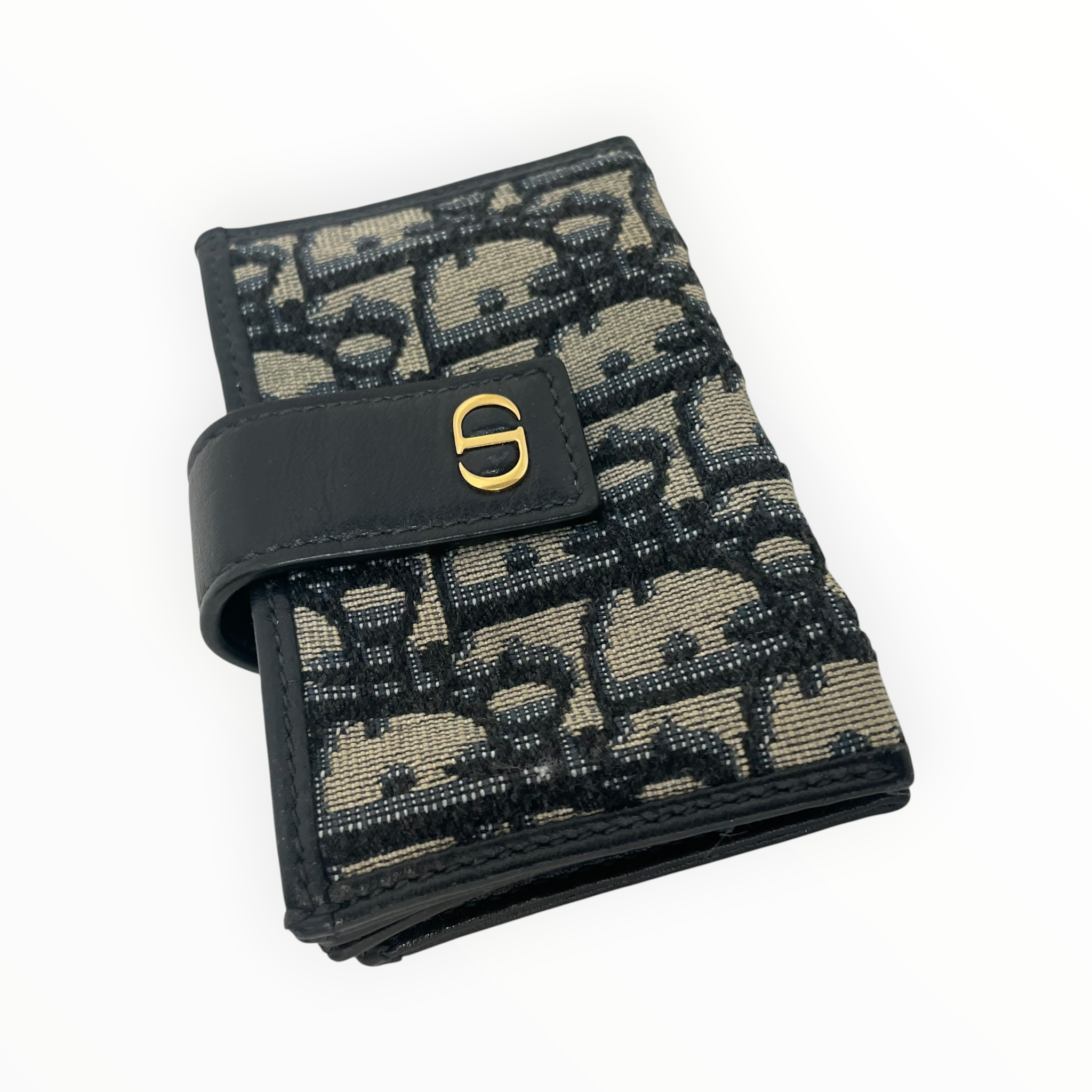 Christian Dior/Wallet/Monogram/Cotton/BLK/L's/accordian 30 montaigne view 6