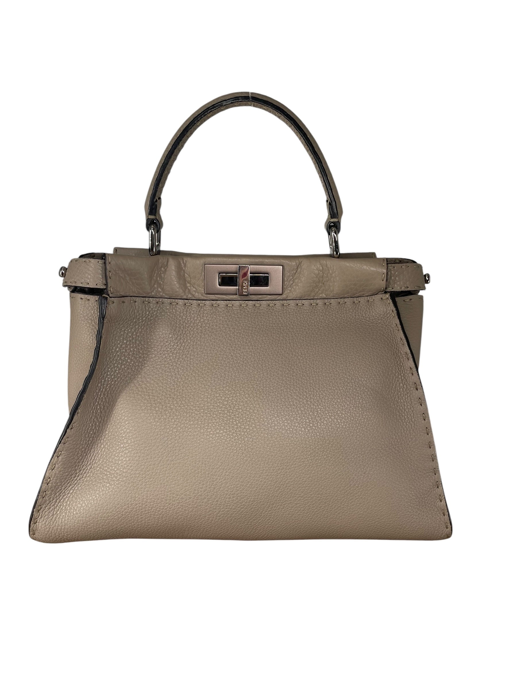 FENDI/Bag/Leather/GRY/GRY PEEKABOO view 1
