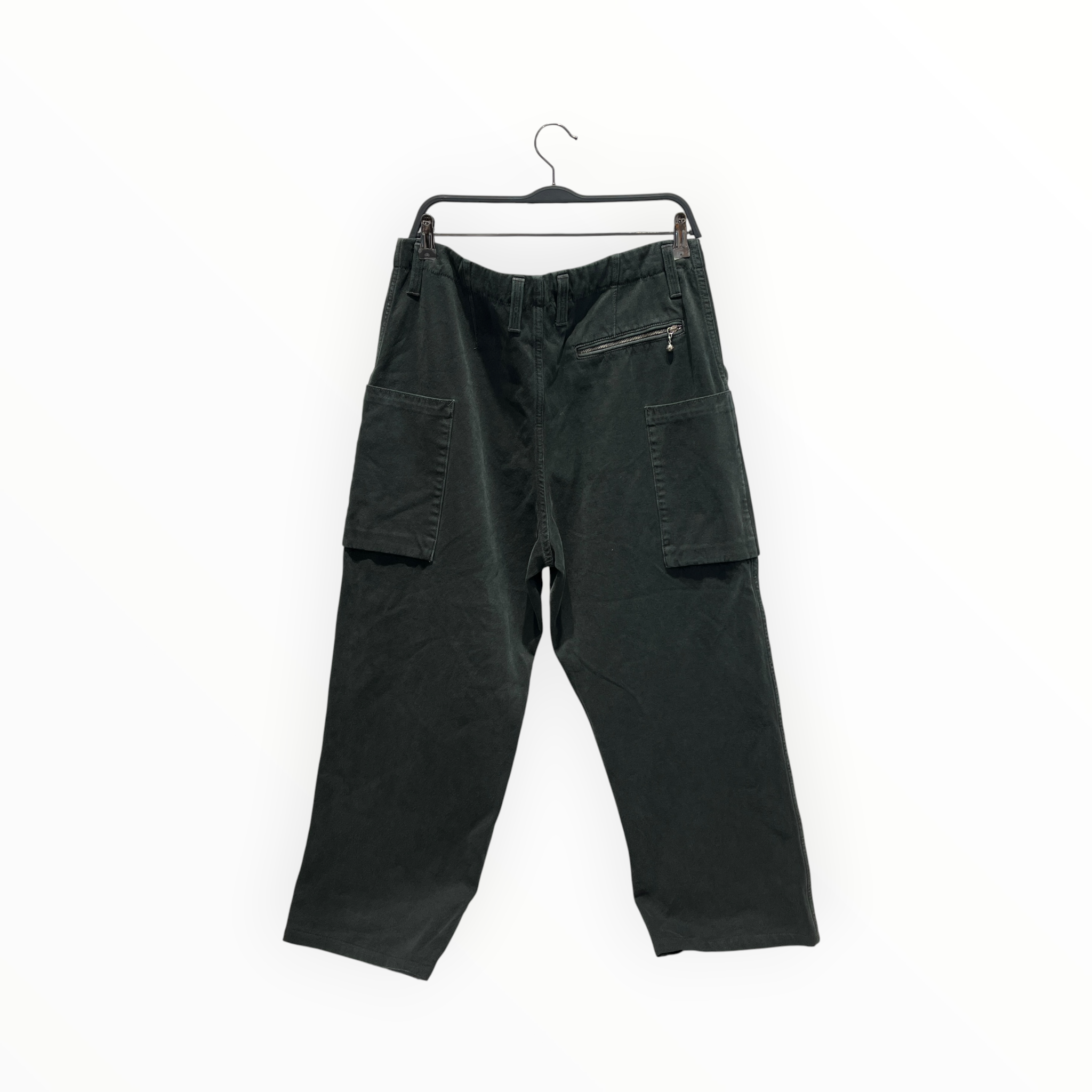 Acne Studios/Cargo Pants/38/Cotton/IDG/ANSELM PSS18 TROUSERS MUTE GRN view 2