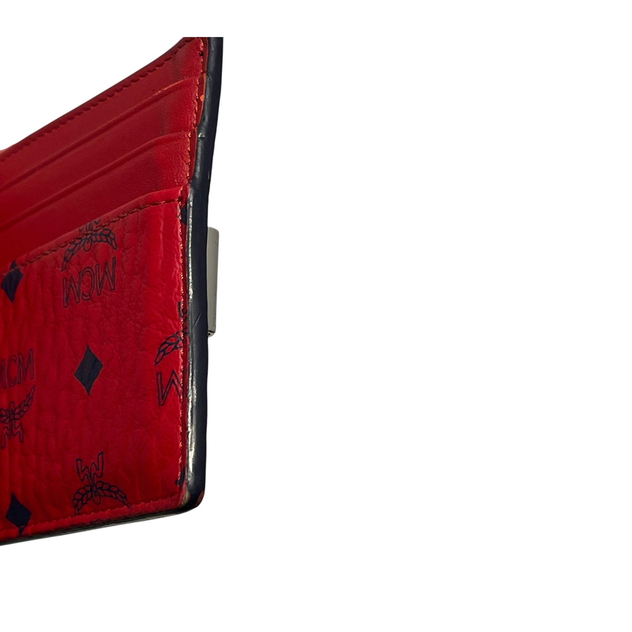 MCM/Bag/Monogram/Leather/RED/MONEY CLIP/CARD HOLDER view 7
