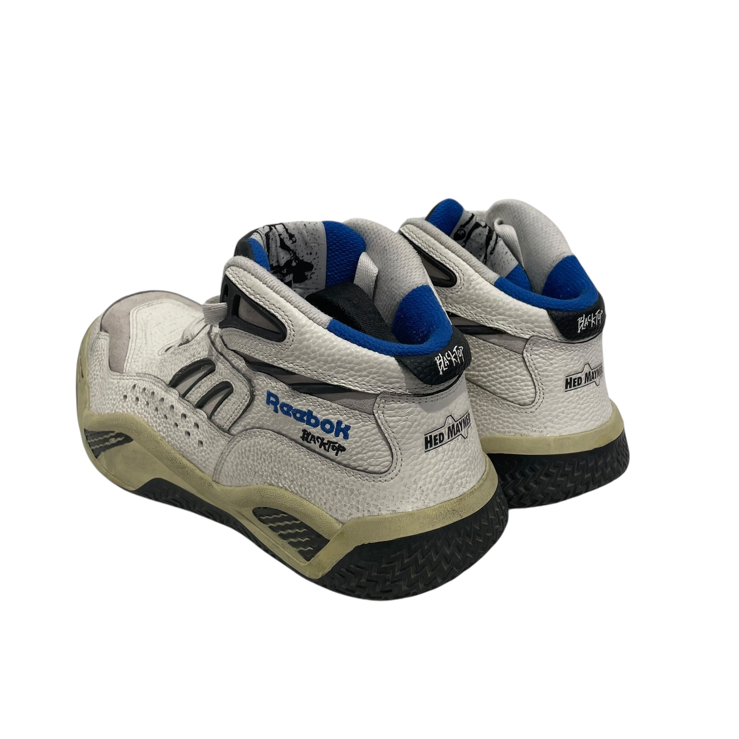 HED MAYNER/Reebok/Hi-Sneakers/US 8/Leather/WHT/Blacktop Vintage White view 2