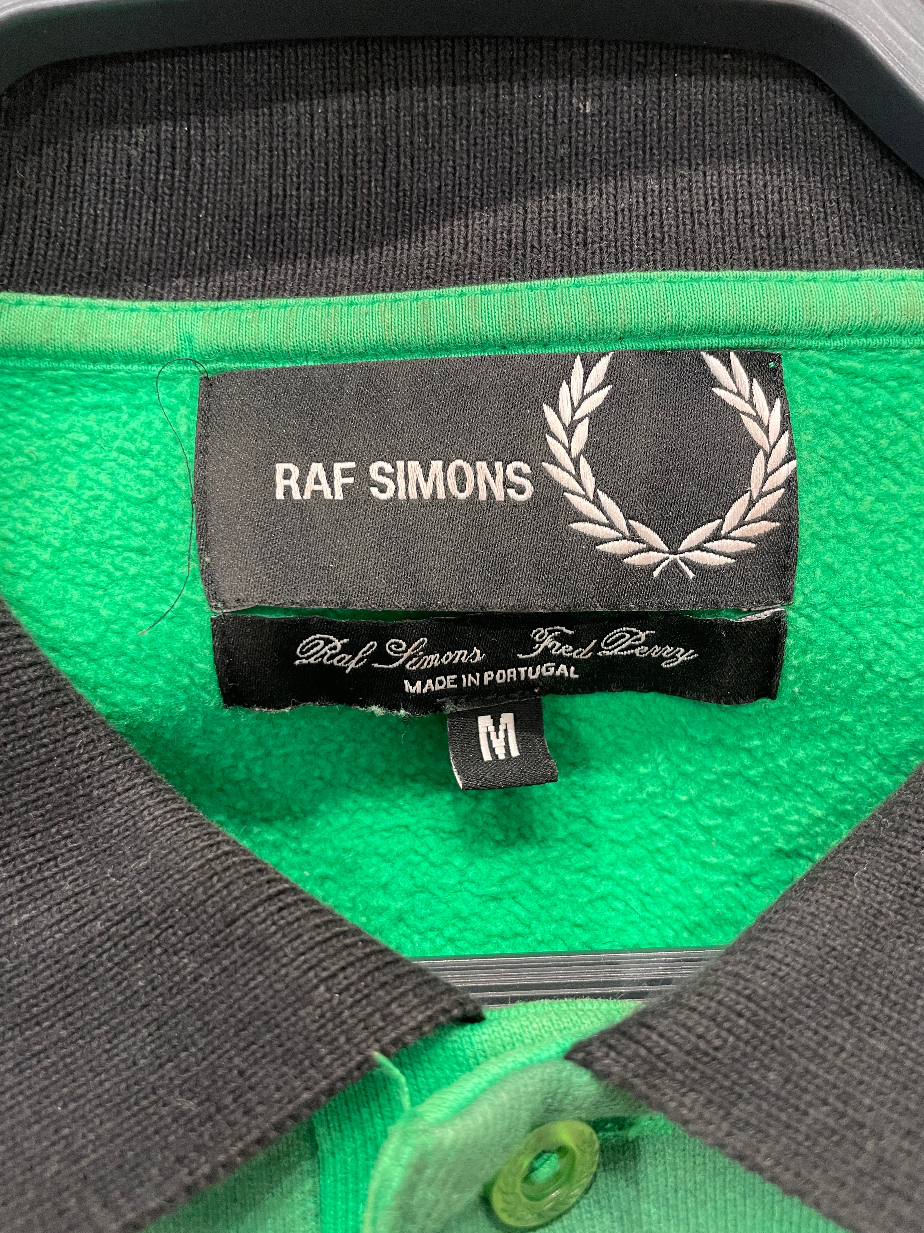 RAF SIMONS/Sweater/M/Cotton/GRN/RAFSIMONSXFREDPERRY view 5