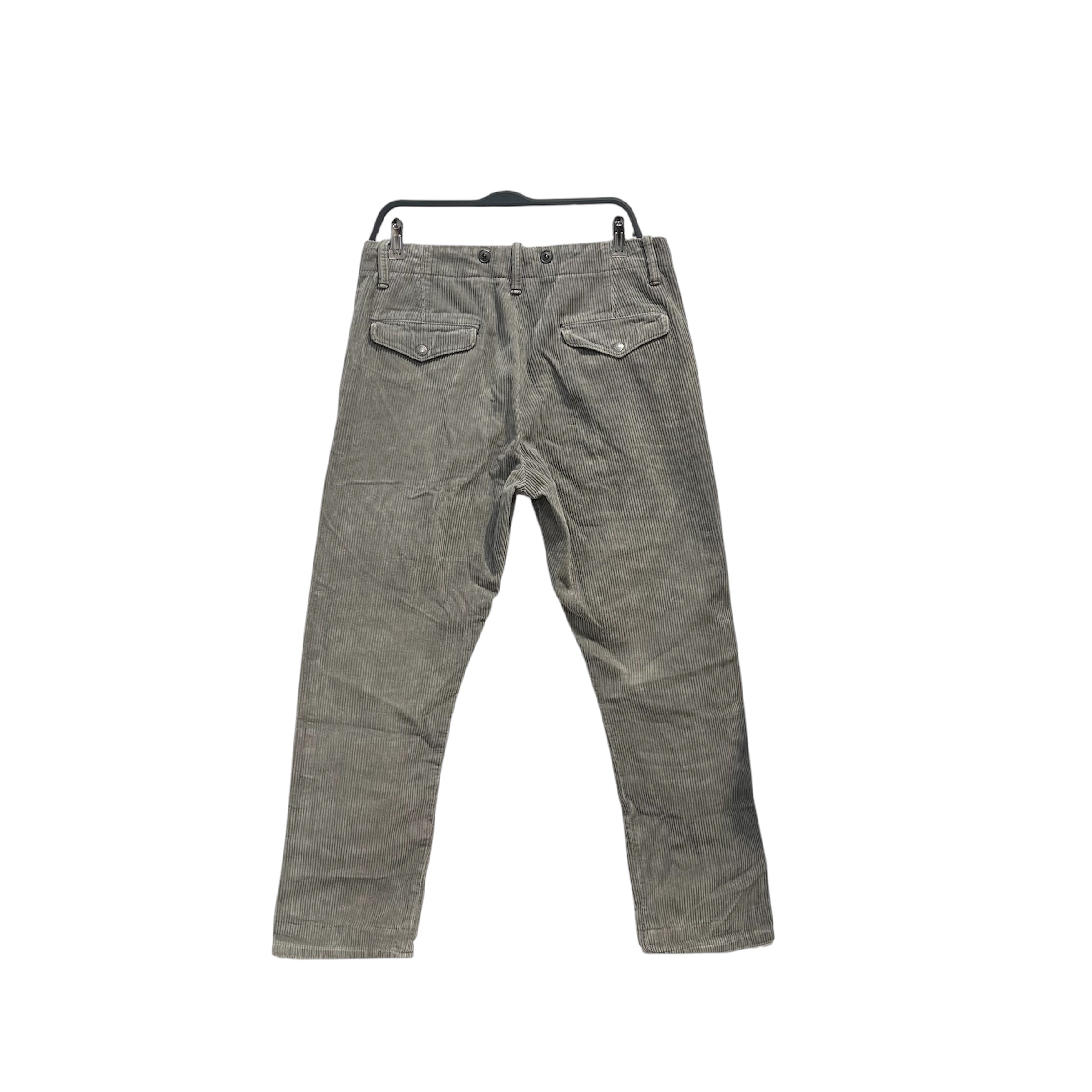 RRL/Pants/32/Corduroy/GRY/SLV BUTTONS AROUND view 2