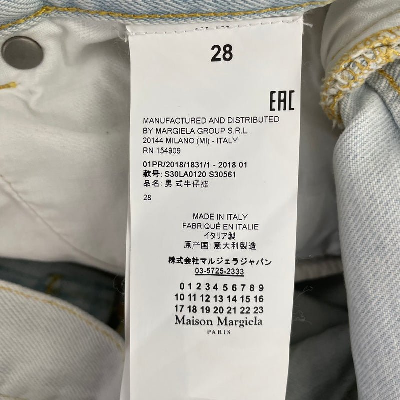 Maison Margiela/Pants/28/Cotton/NVY/LIGHT WASH DENIM