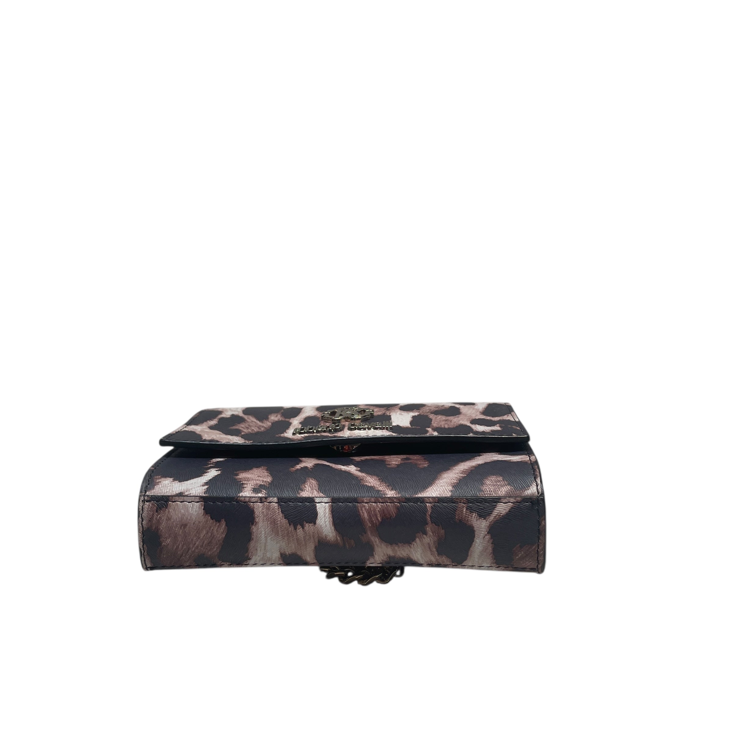 roberto cavalli/Cross Body Bag/Leopard/Leather/MLT/roberto cavalli gold chain view 3