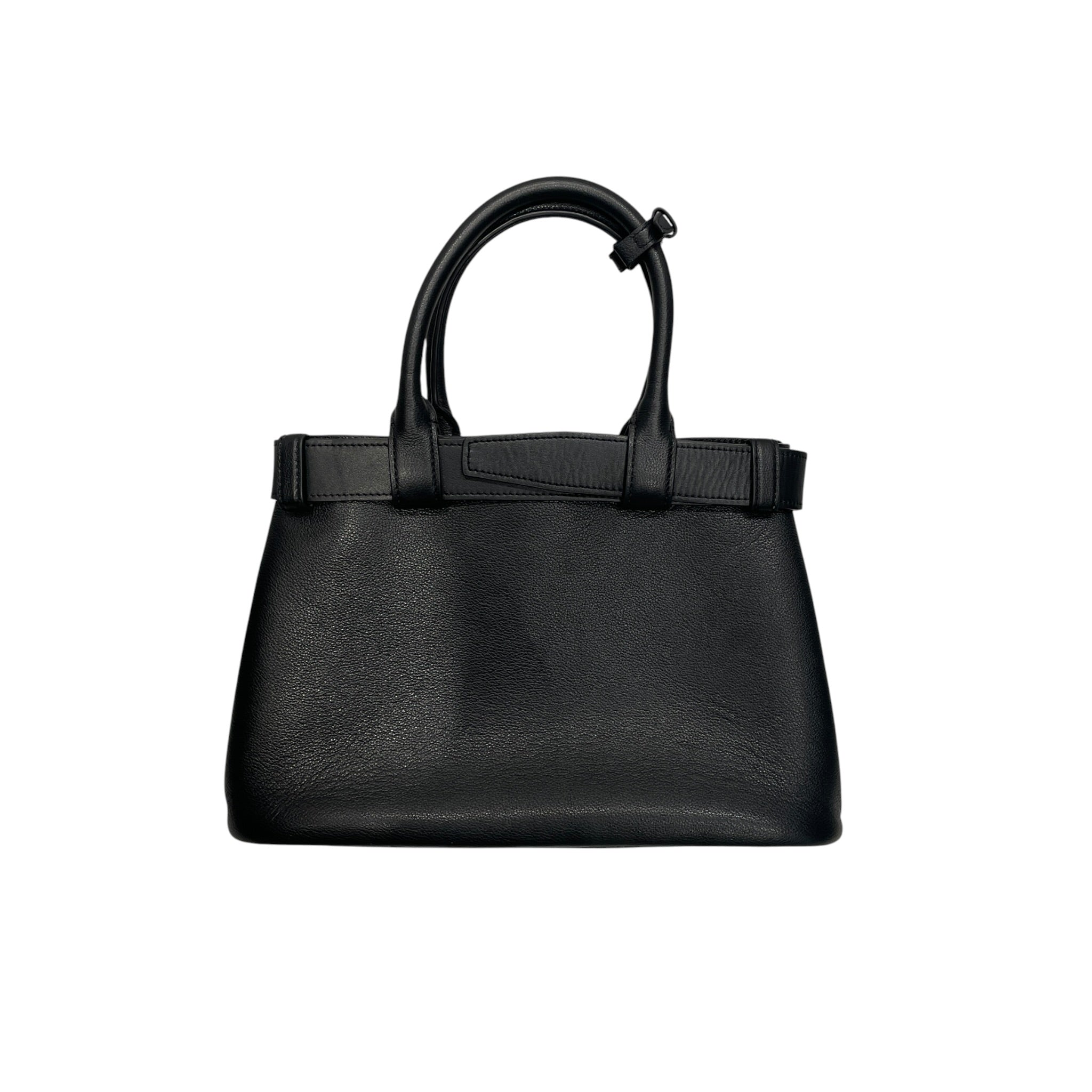 PRADA/Hand Bag/Leather/BLK/BELTED BAG / MINI BELT HANDLE view 2
