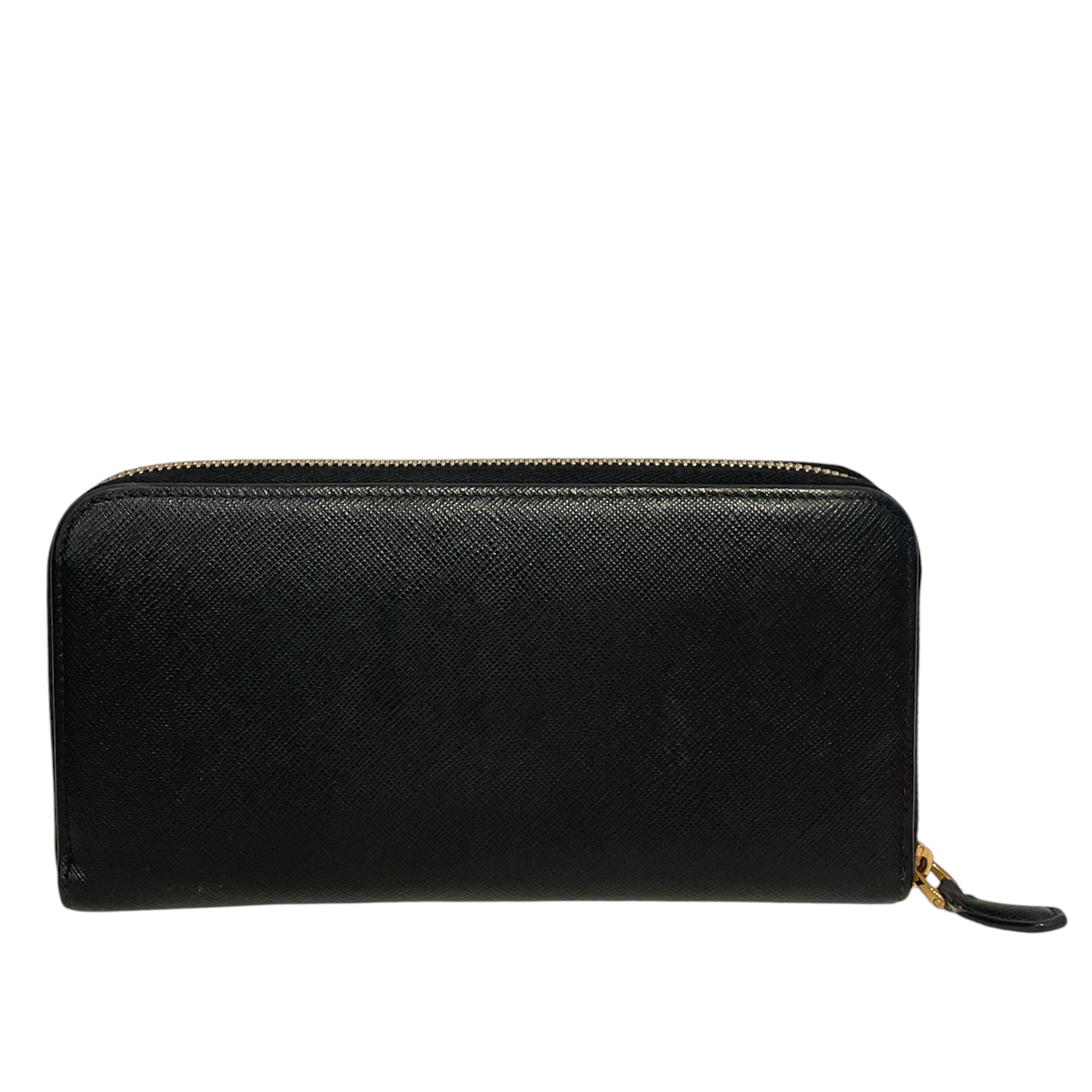 PRADA/Long Wallet/Leather/BLK/L's/GLD ON BLK BOW, DC74GWR view 2