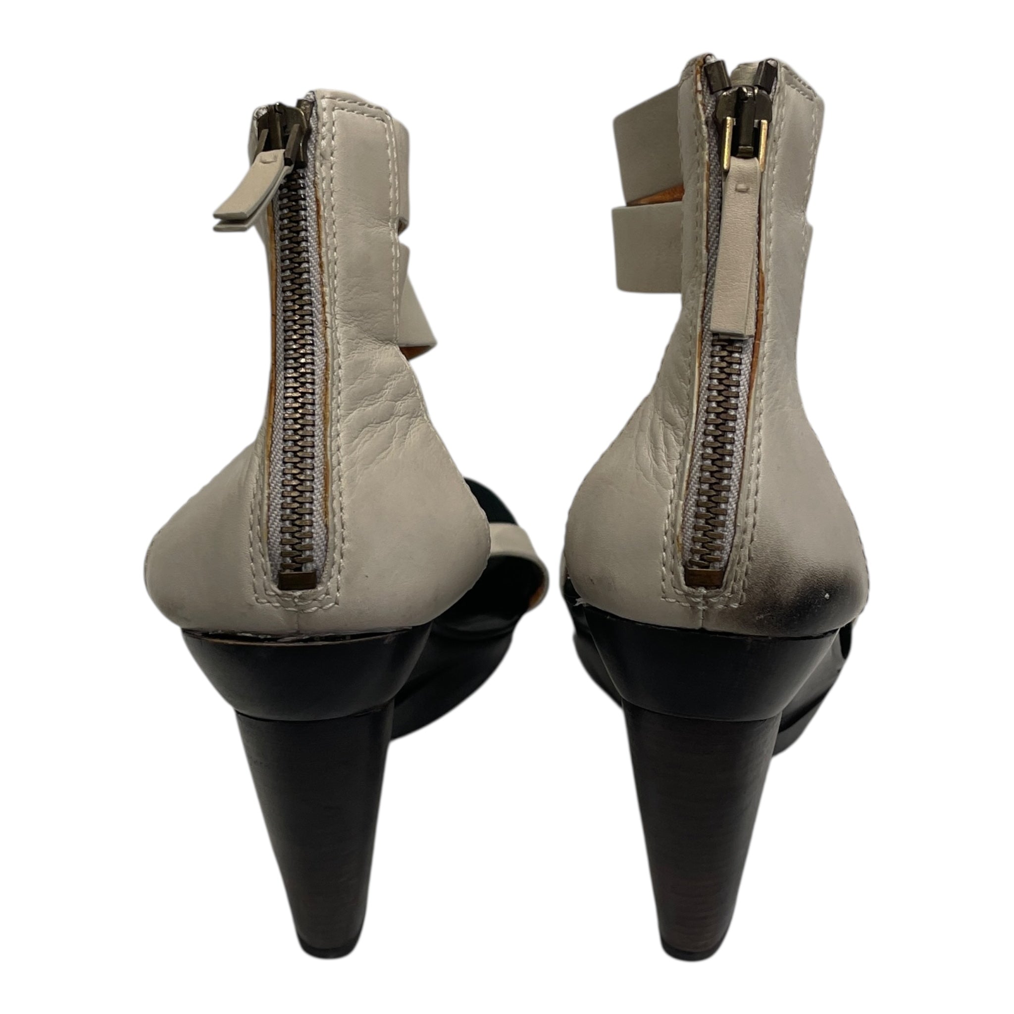 GIVENCHY/Heels/EU 36.5/Leather/CRM/Wedge Heel/ view 3