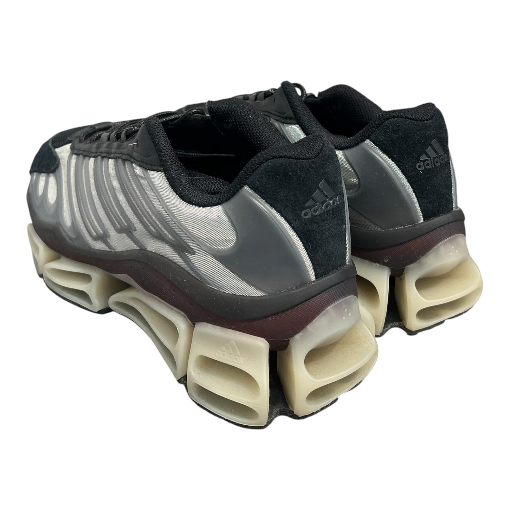 adidas/WILLY CHAVARRIA/Low-Sneakers/US 8.5/Nylon/SLV/balck suede toe cap view 2