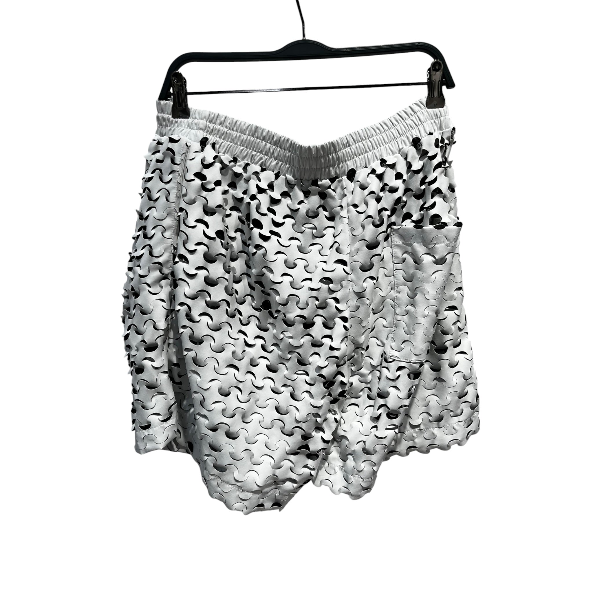 Walter Van Beirendonck/Shorts/L/WHT/Lazercut view 2