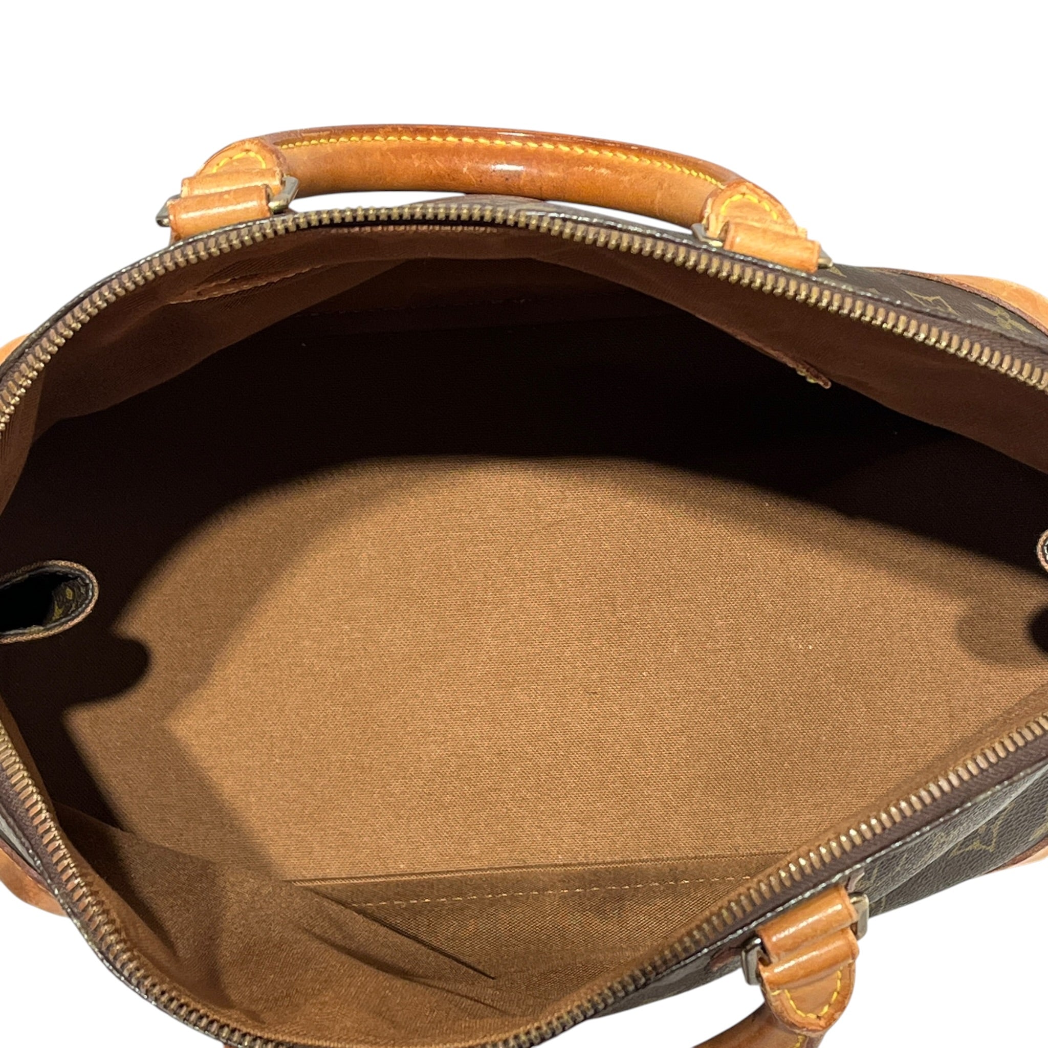 LOUIS VUITTON/Hand Bag/Leather/BRW/alma view 4